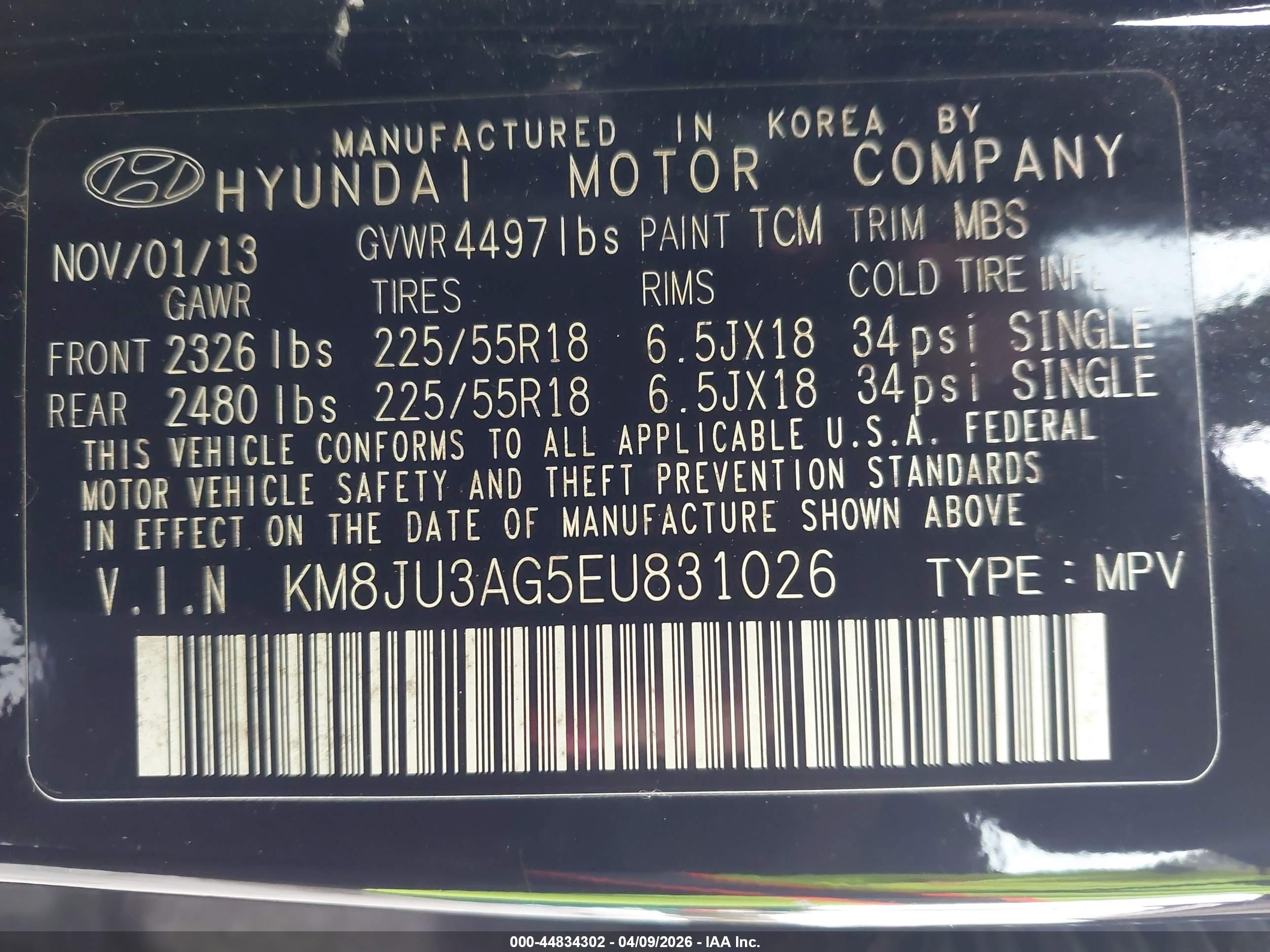 HYUNDAI TUCSON image 9