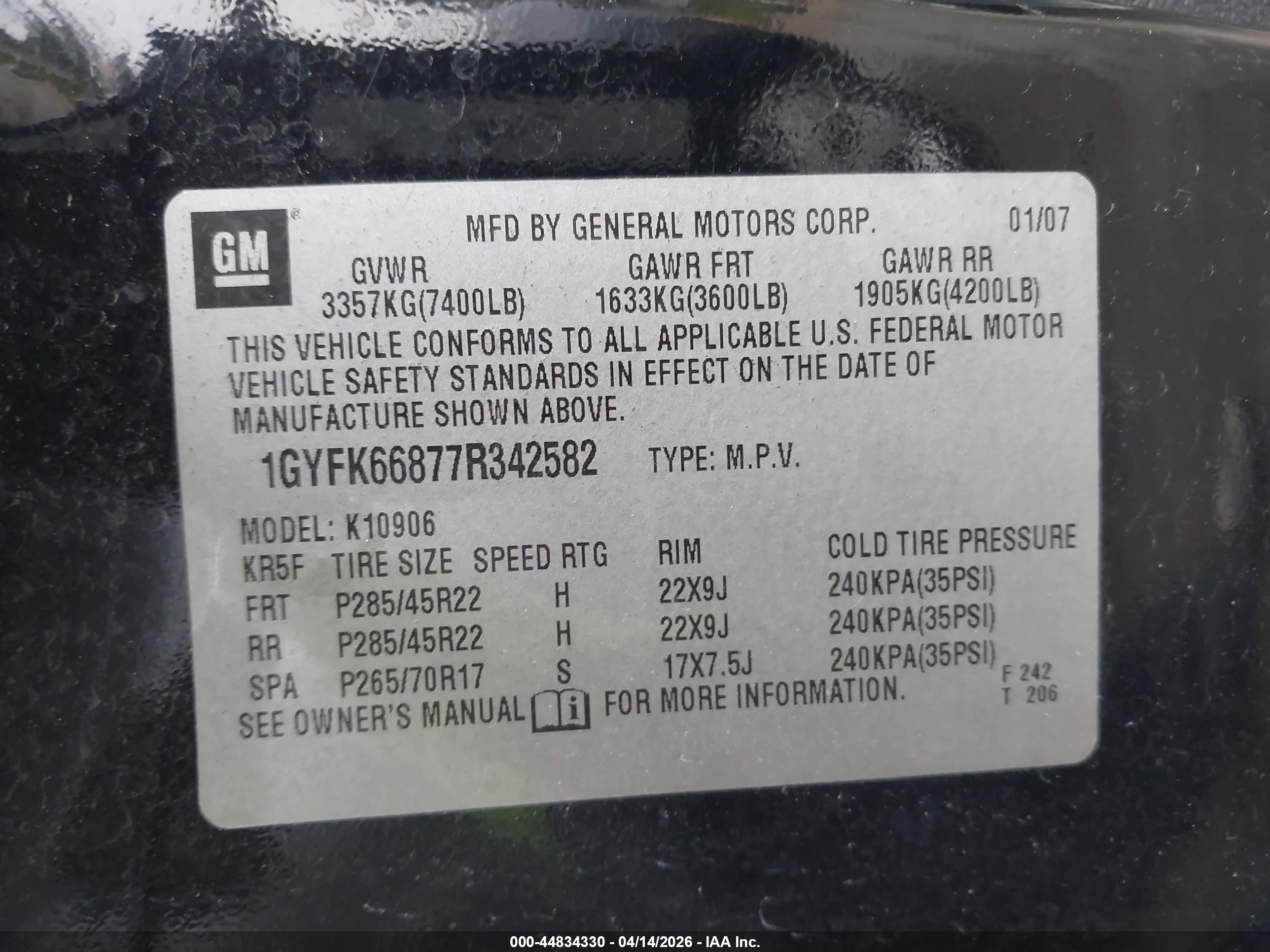 CADILLAC ESCALADE image 9