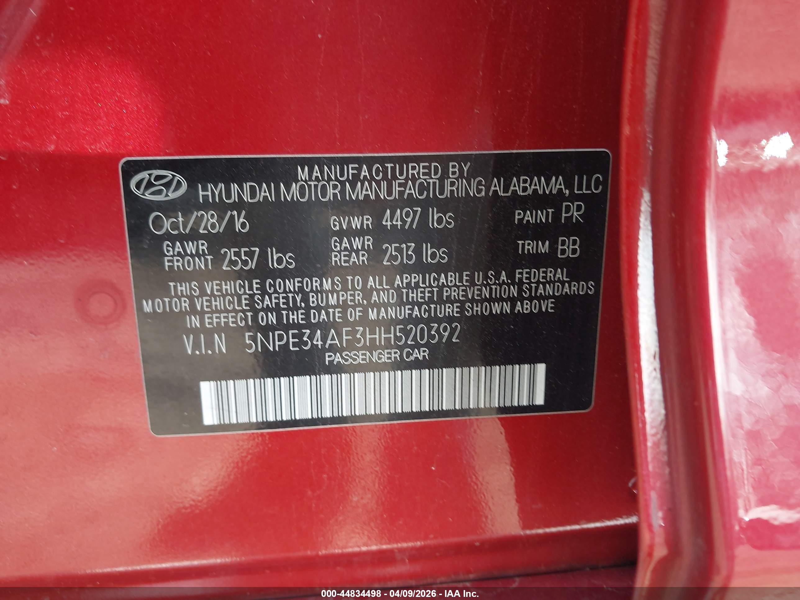 HYUNDAI SONATA image 9