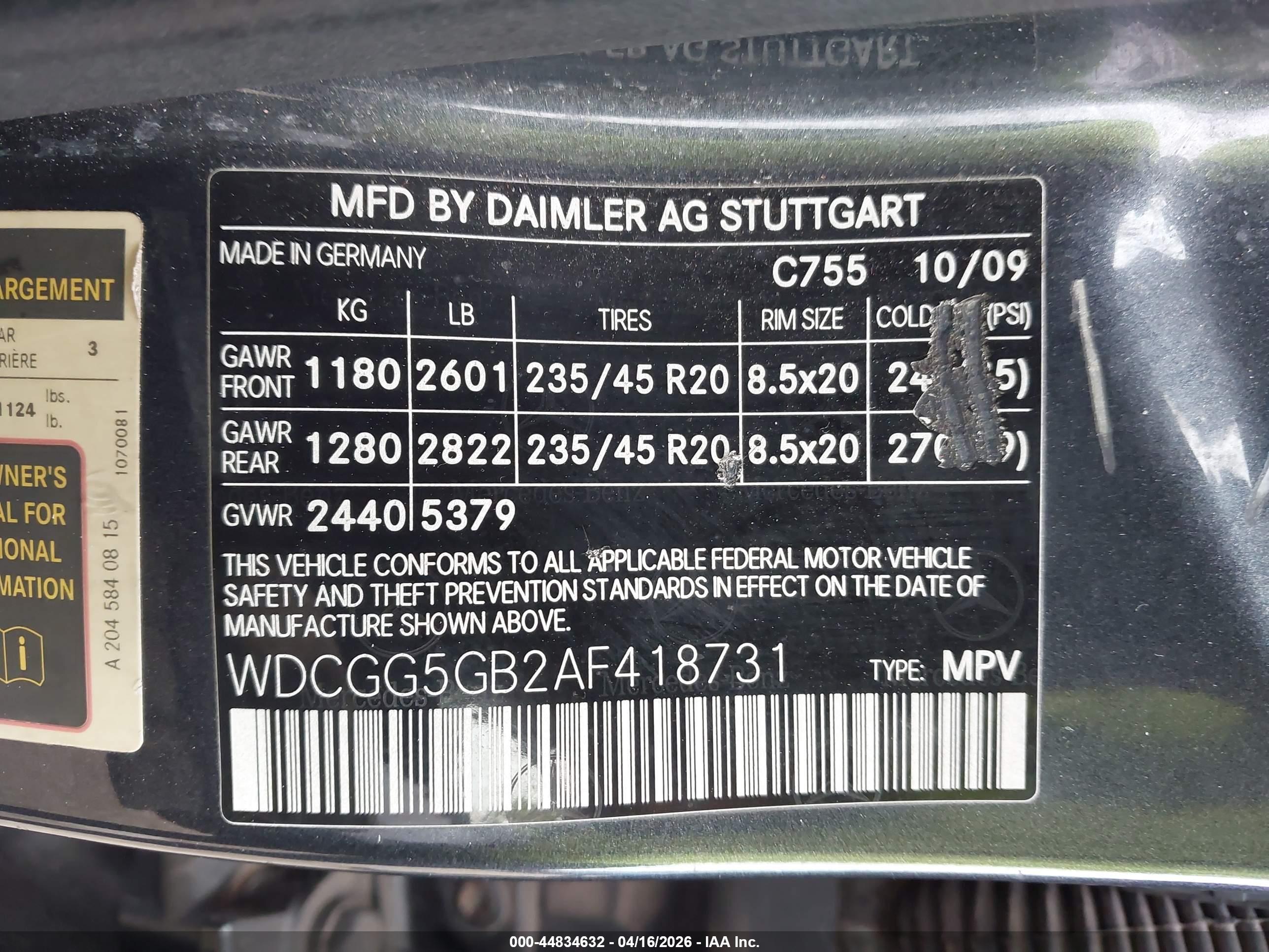 MERCEDES-BENZ GLK image 9