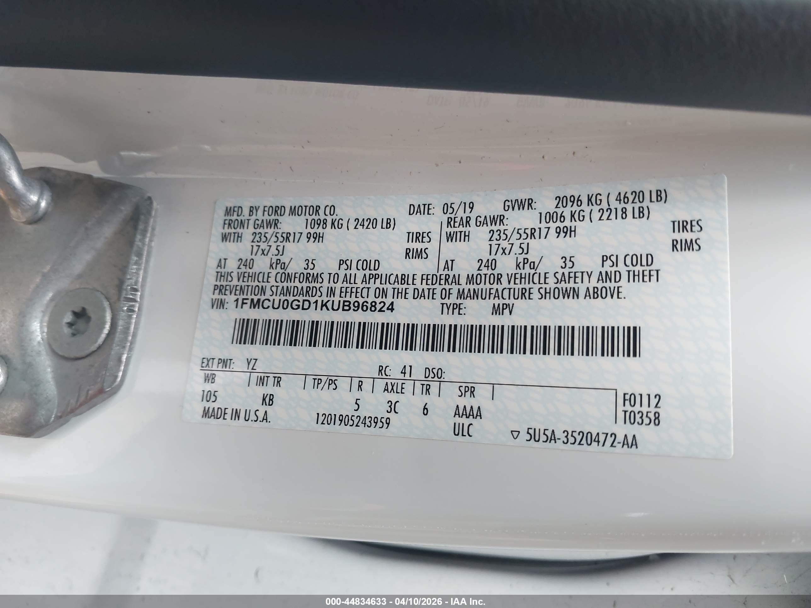 FORD ESCAPE image 9