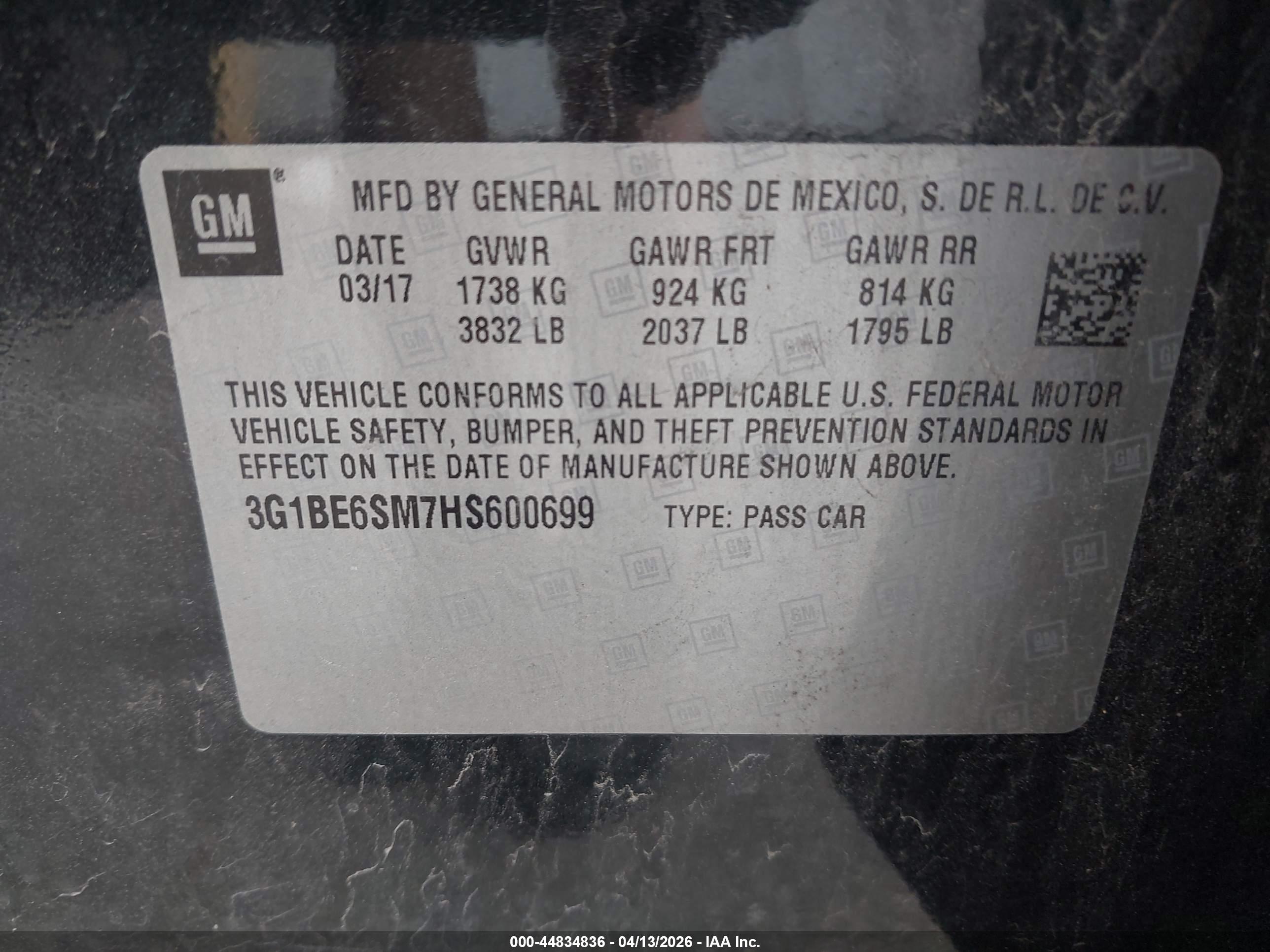 CHEVROLET CRUZE image 9