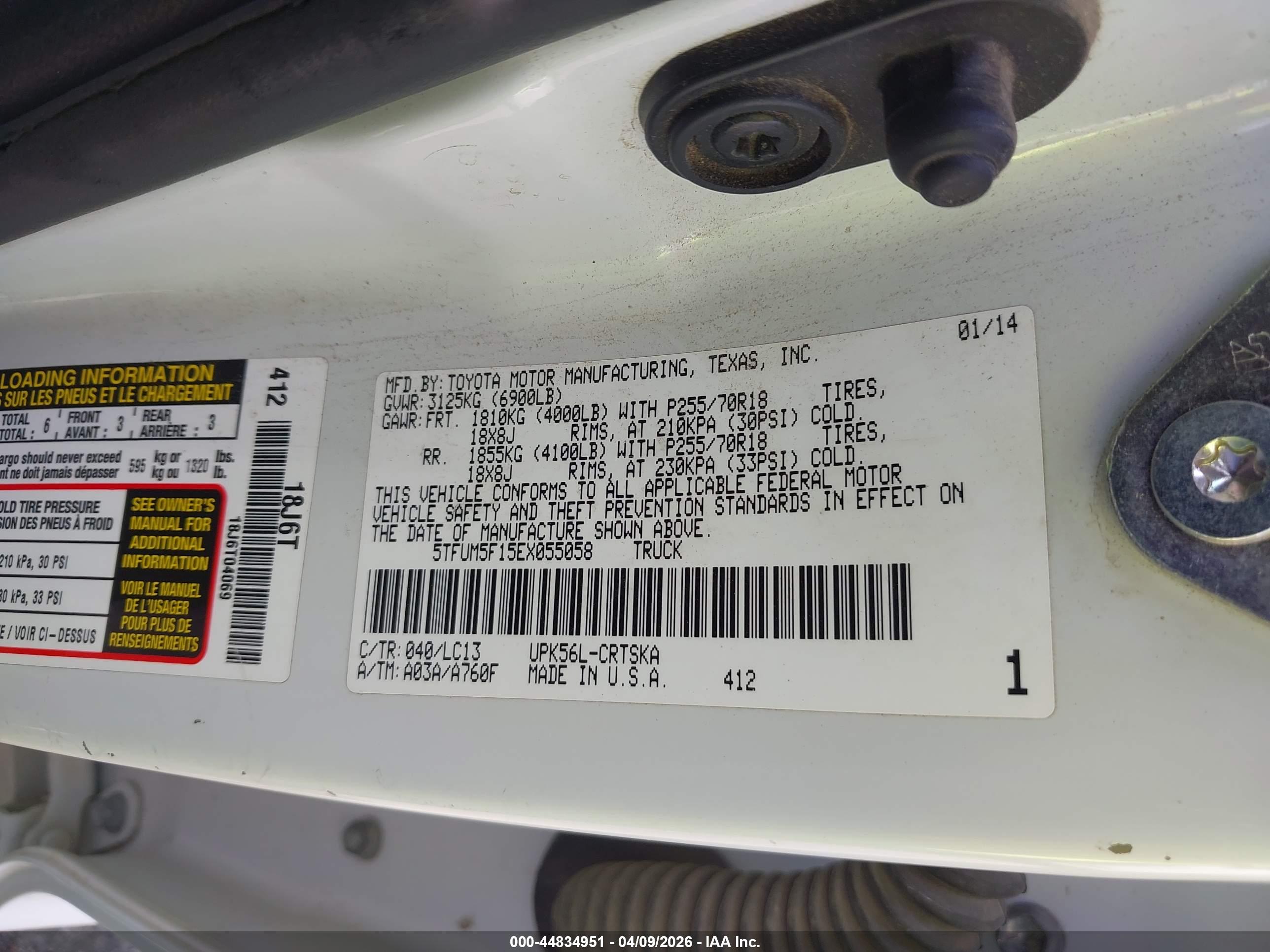 TOYOTA TUNDRA image 9