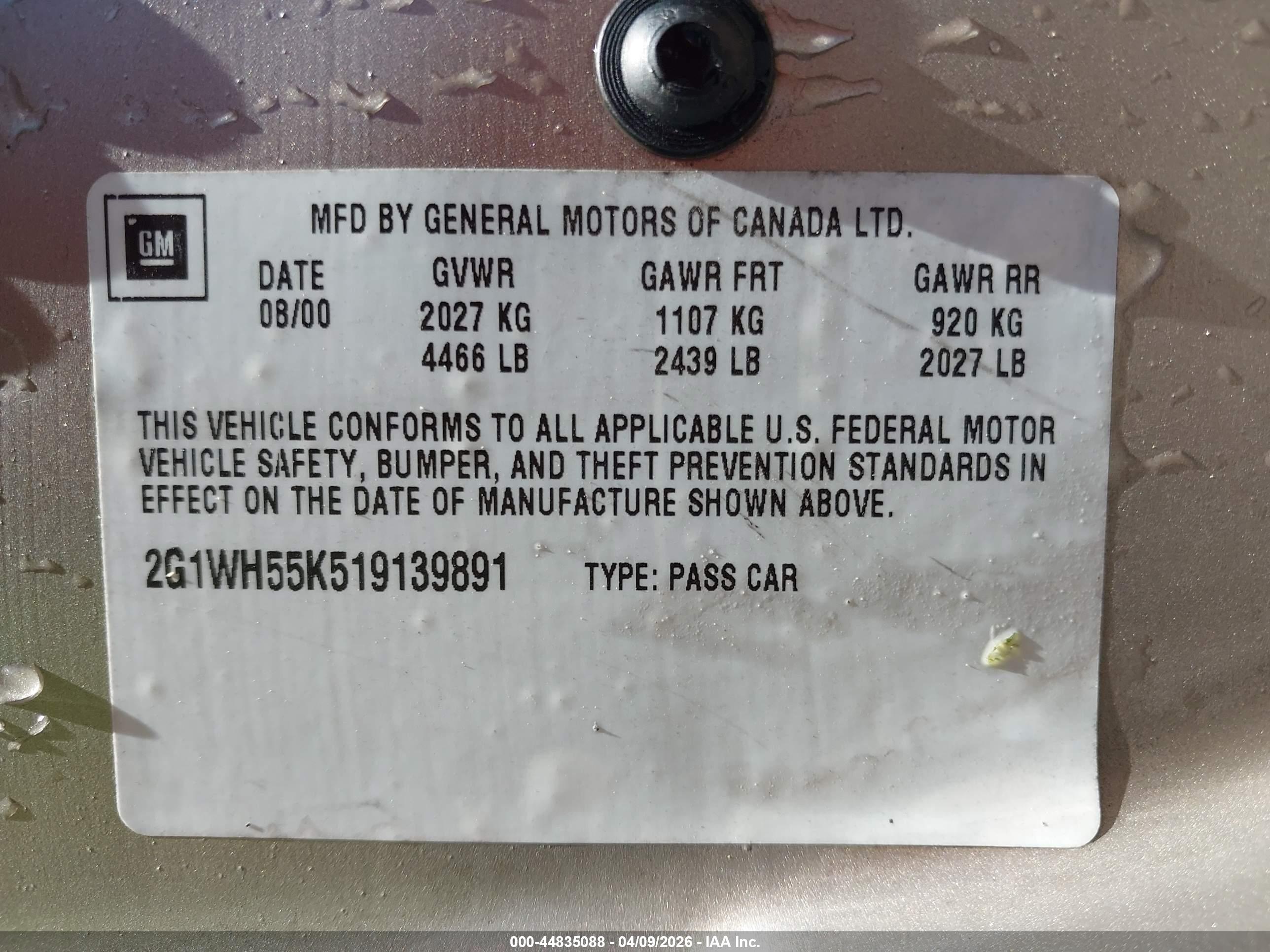 CHEVROLET IMPALA image 9