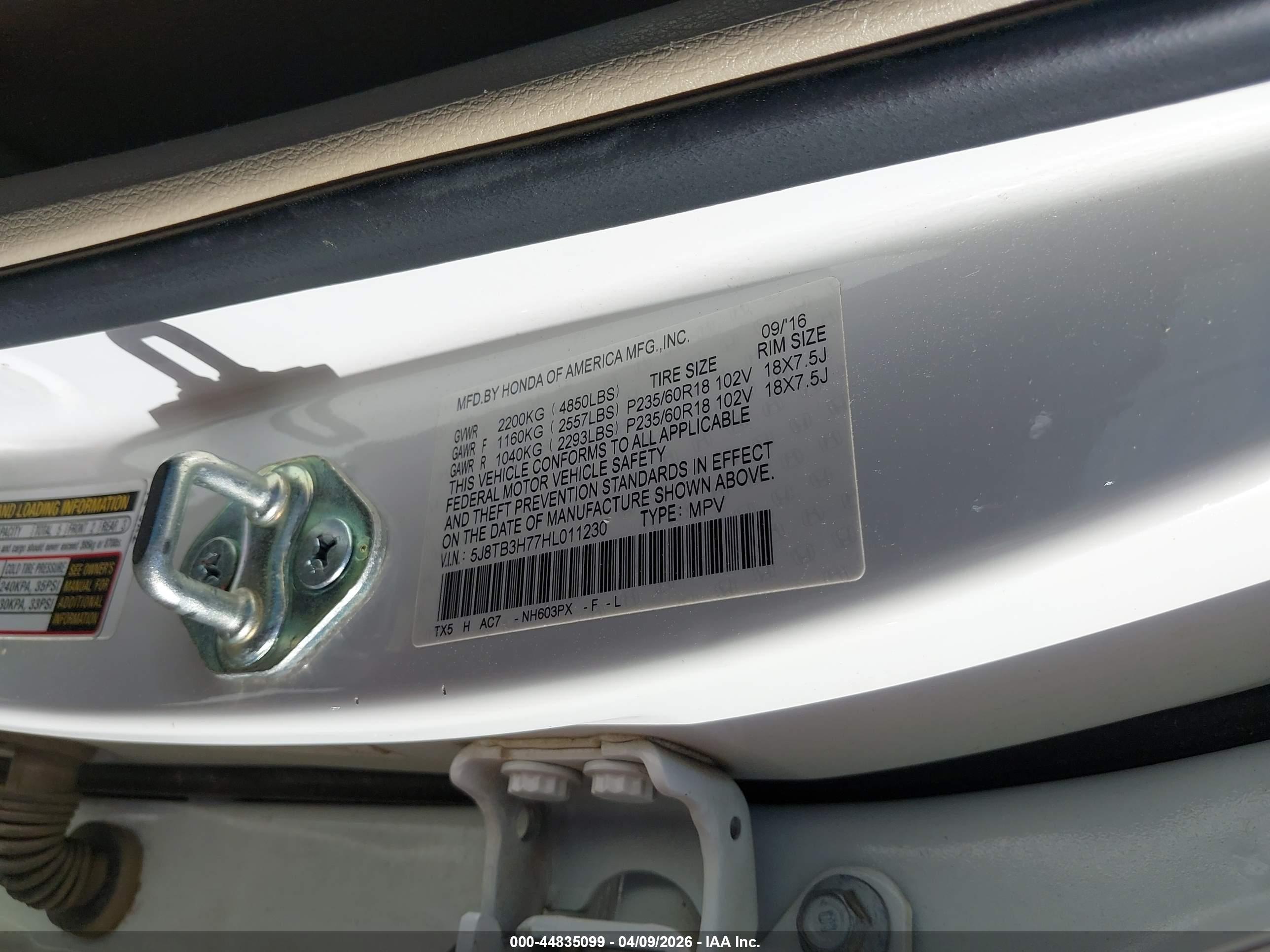 ACURA RDX image 9