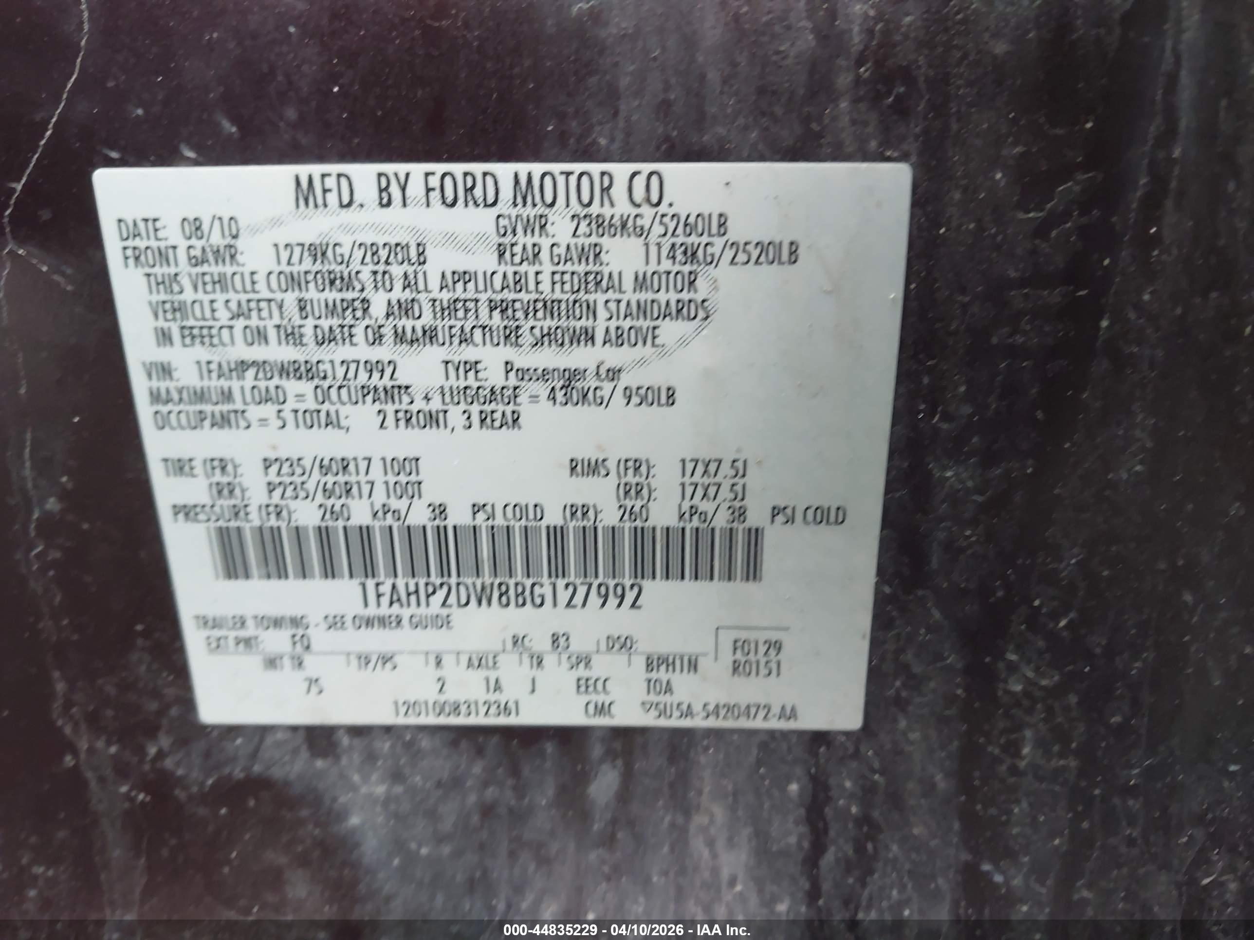 FORD TAURUS image 9