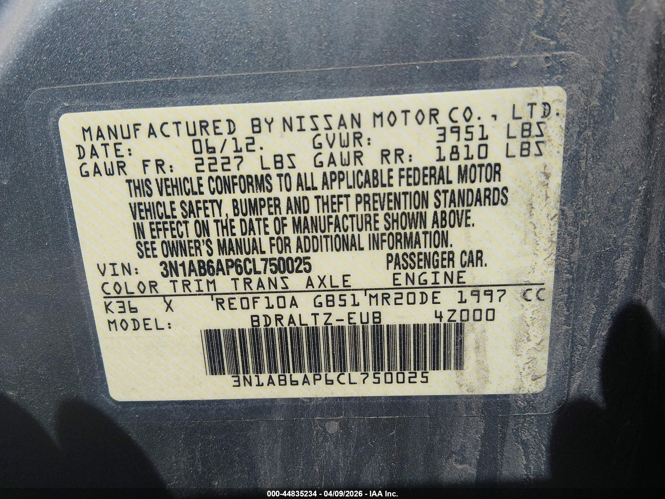 NISSAN SENTRA image 9