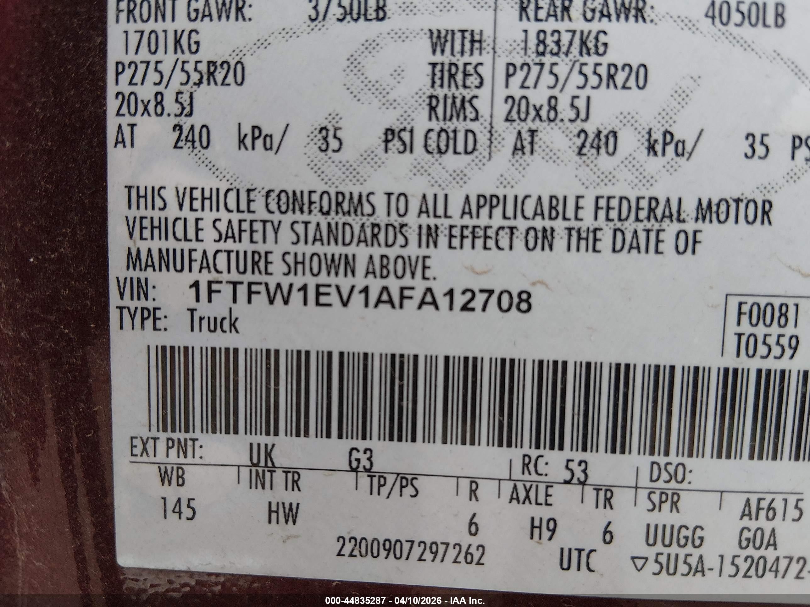 FORD F-150 image 9