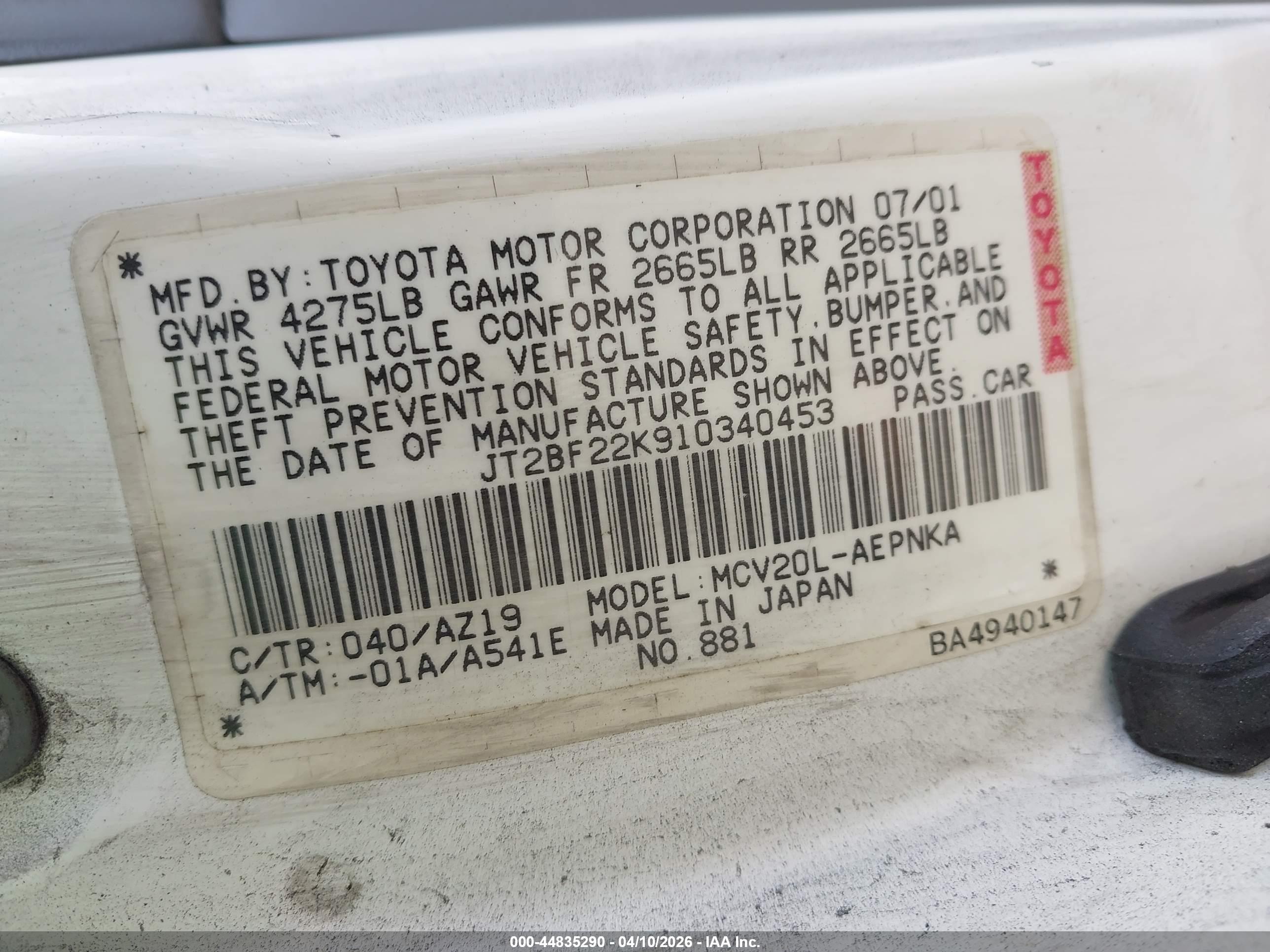 TOYOTA CAMRY image 9