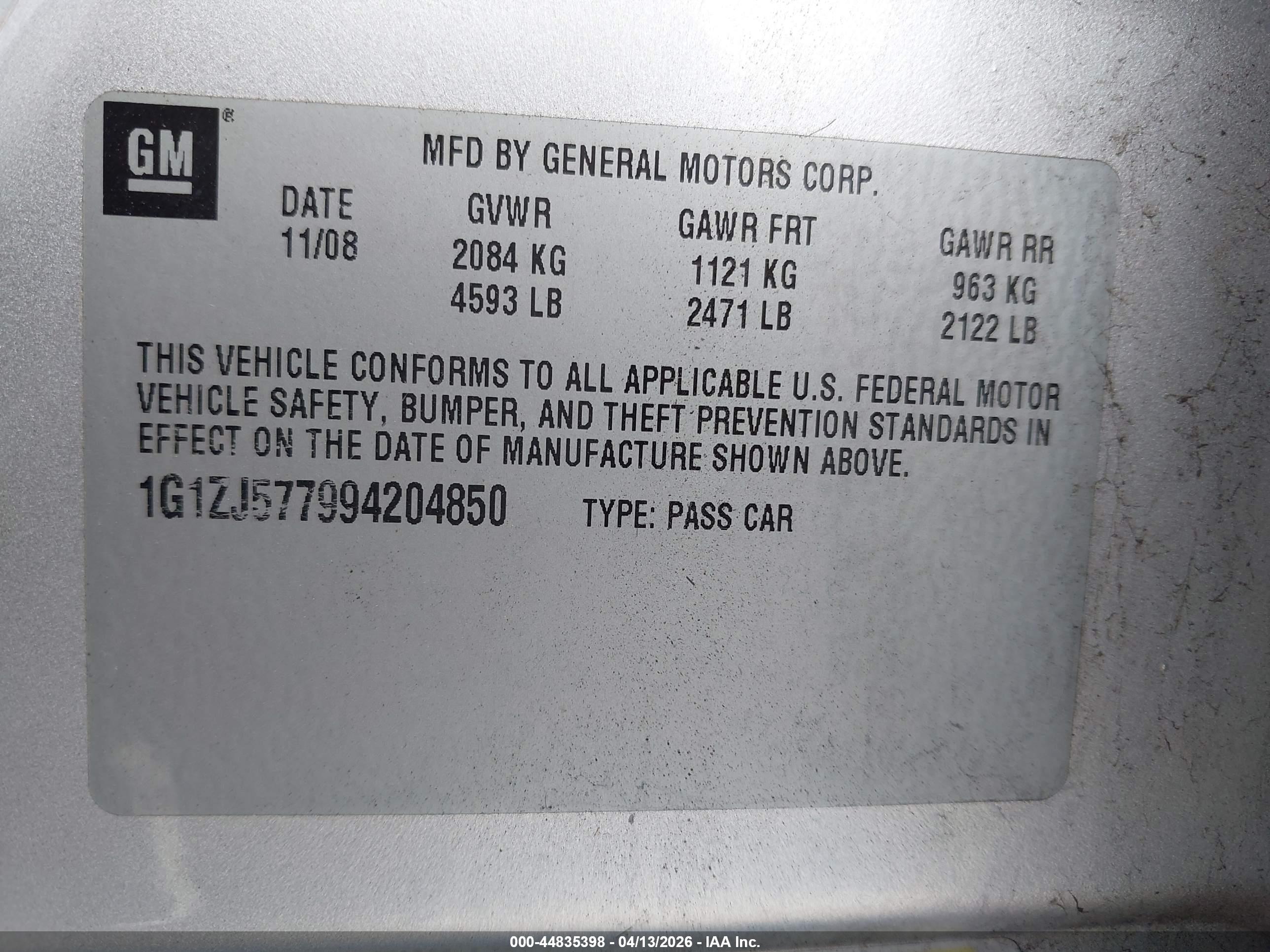 CHEVROLET MALIBU image 9