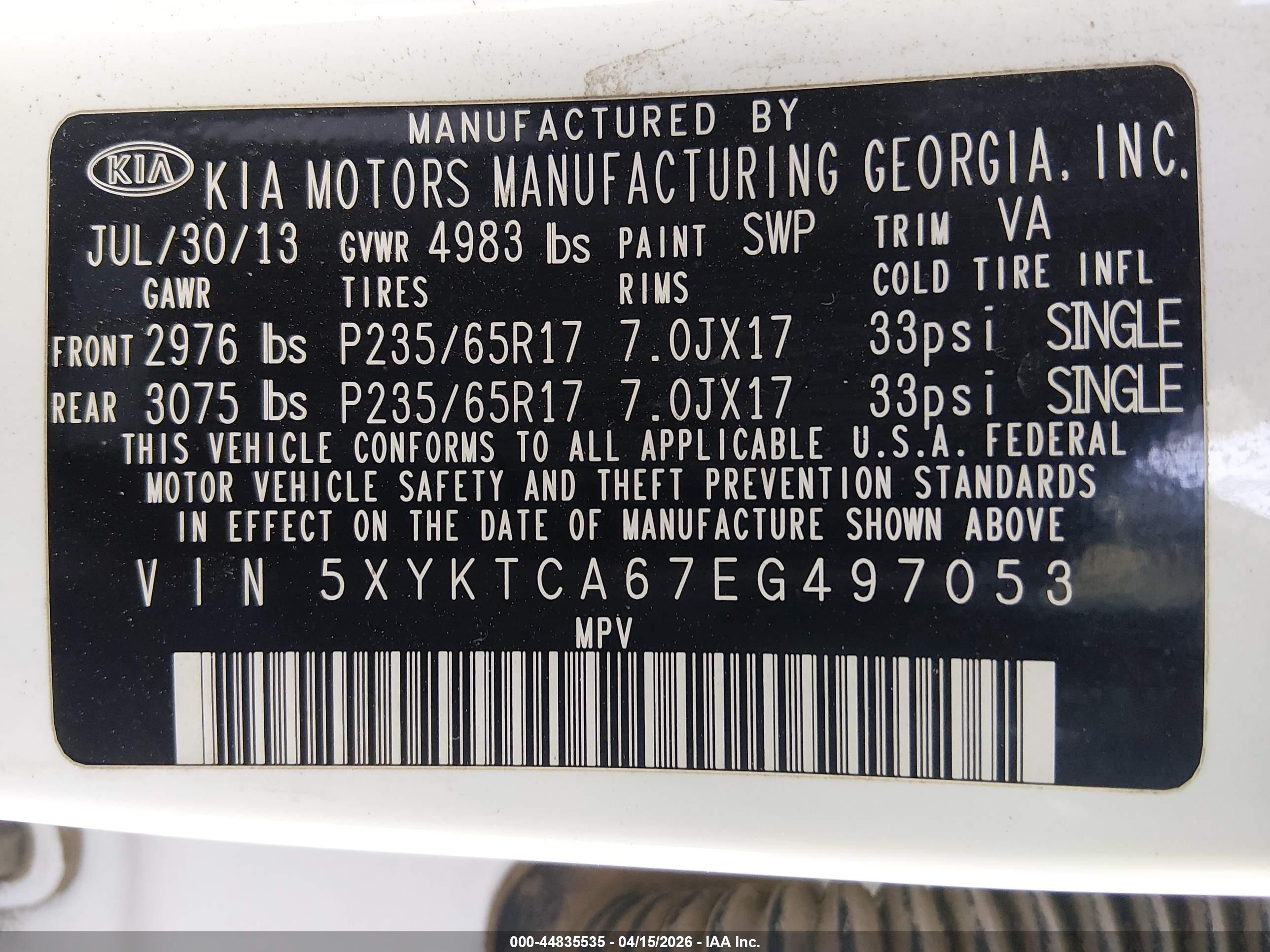 KIA SORENTO image 9