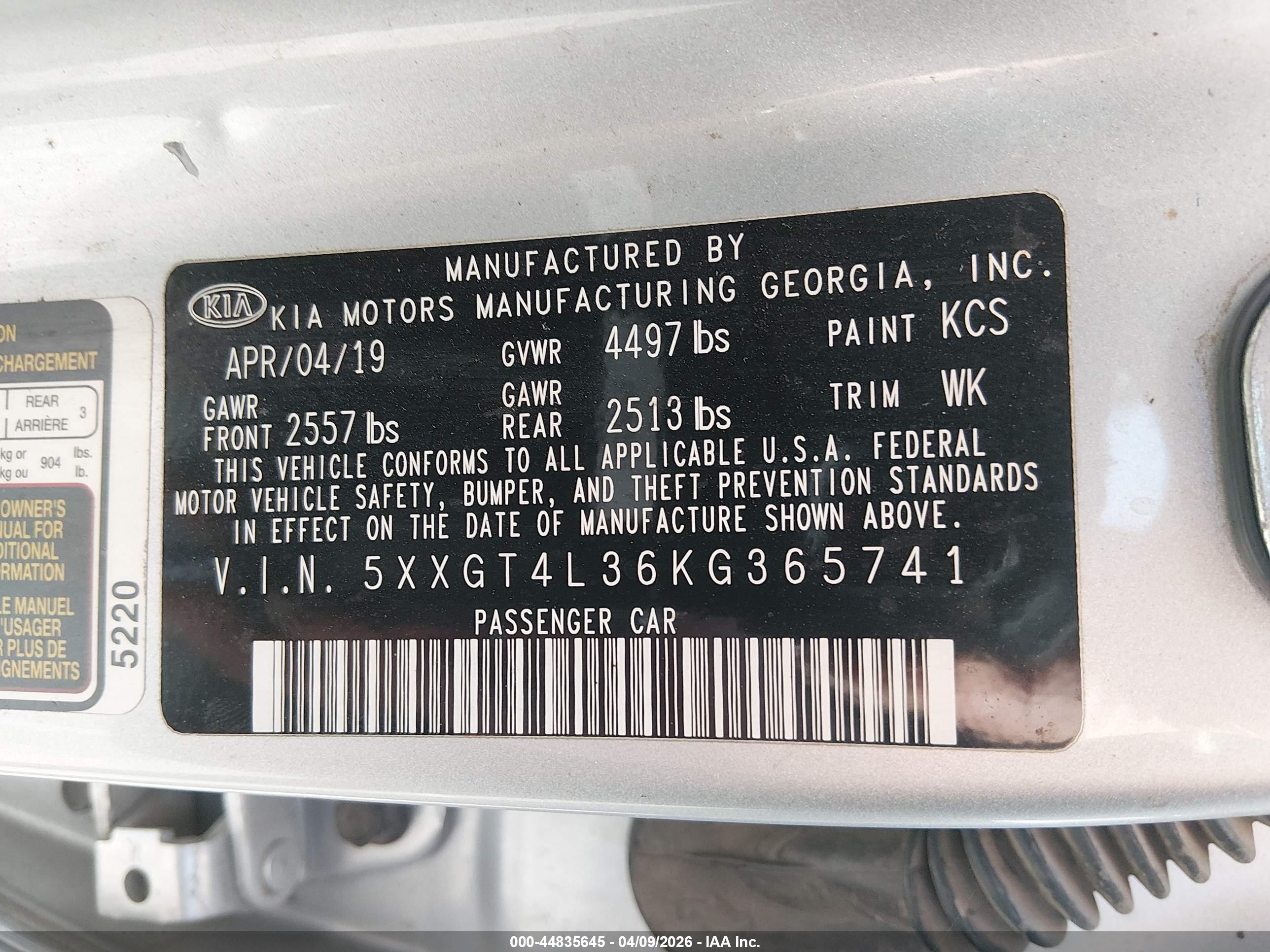 KIA OPTIMA image 9