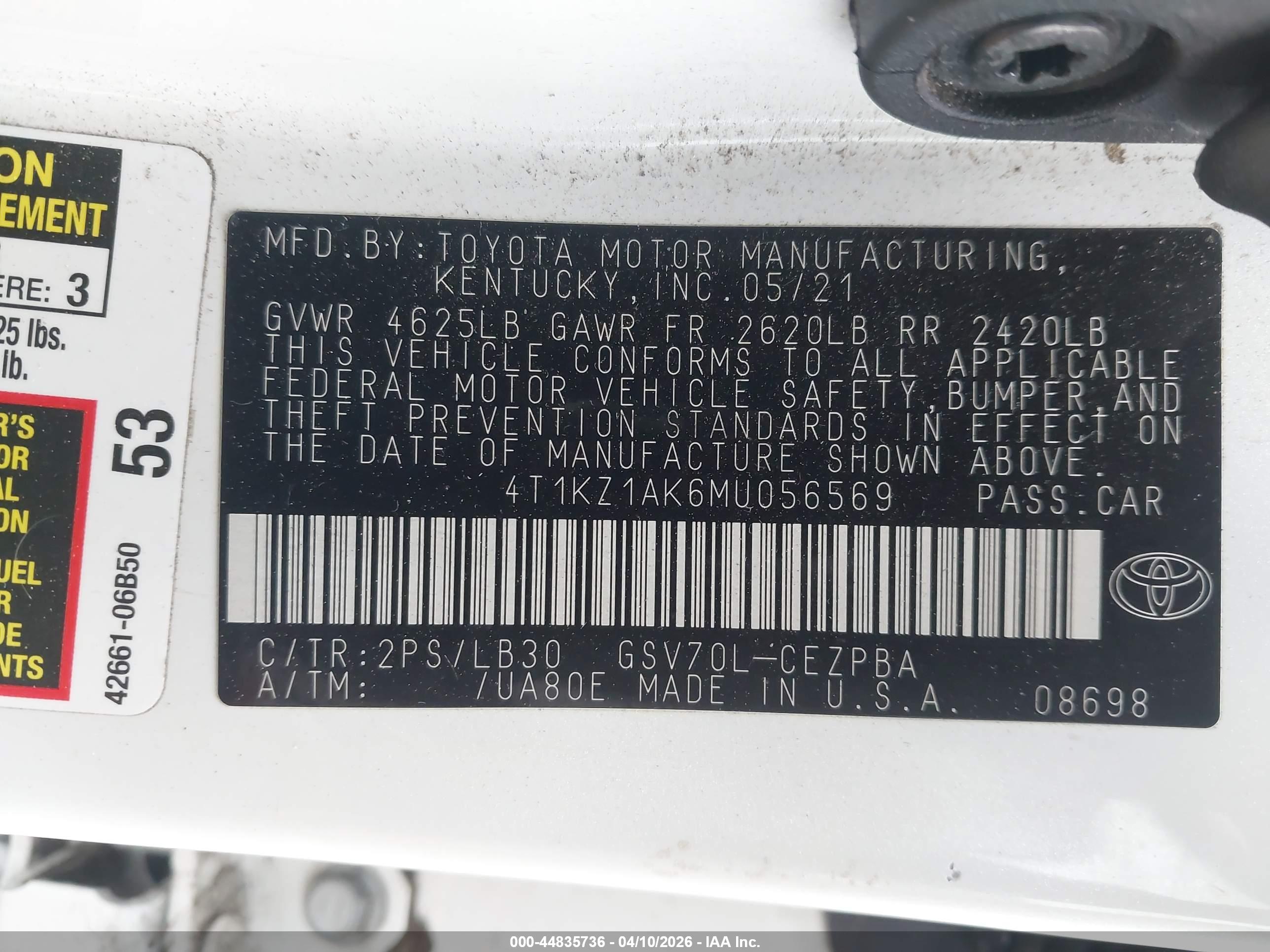 TOYOTA CAMRY image 9