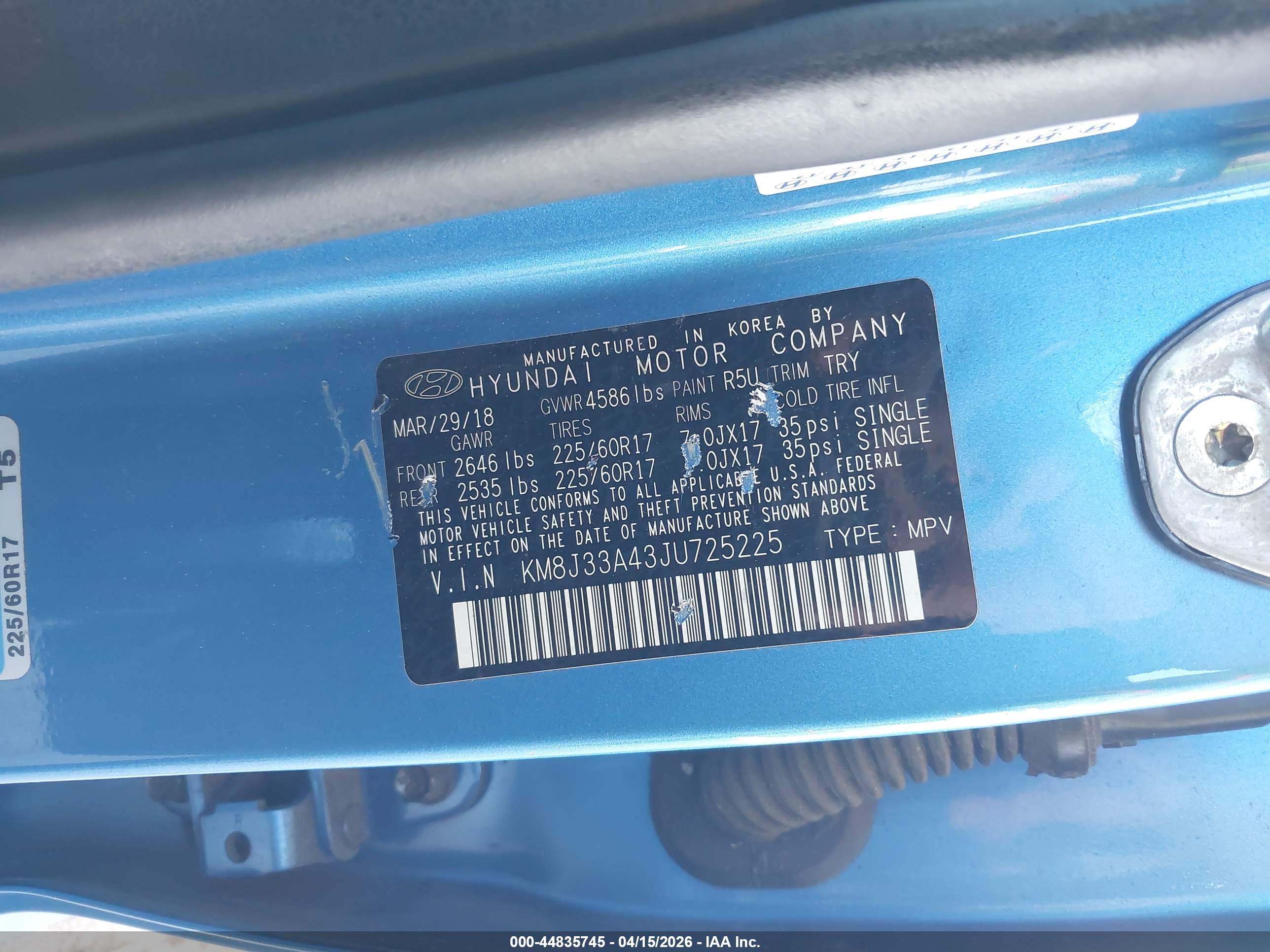 HYUNDAI TUCSON image 9