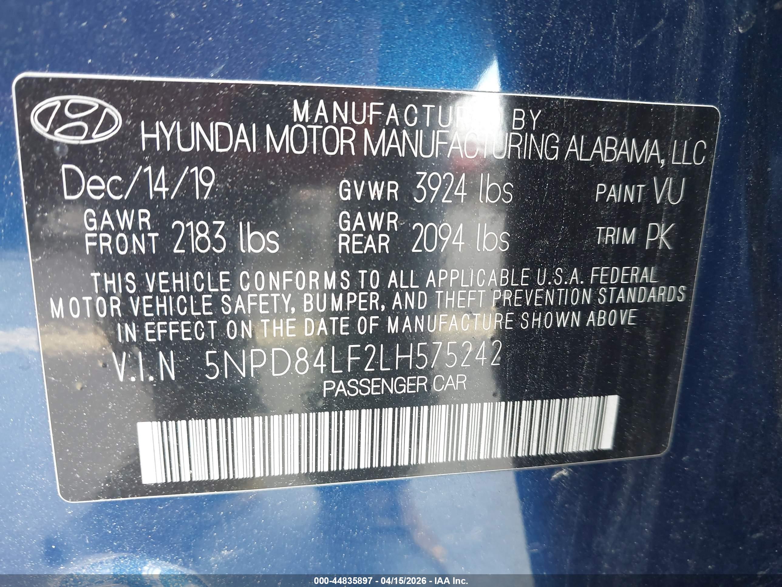 HYUNDAI ELANTRA image 9