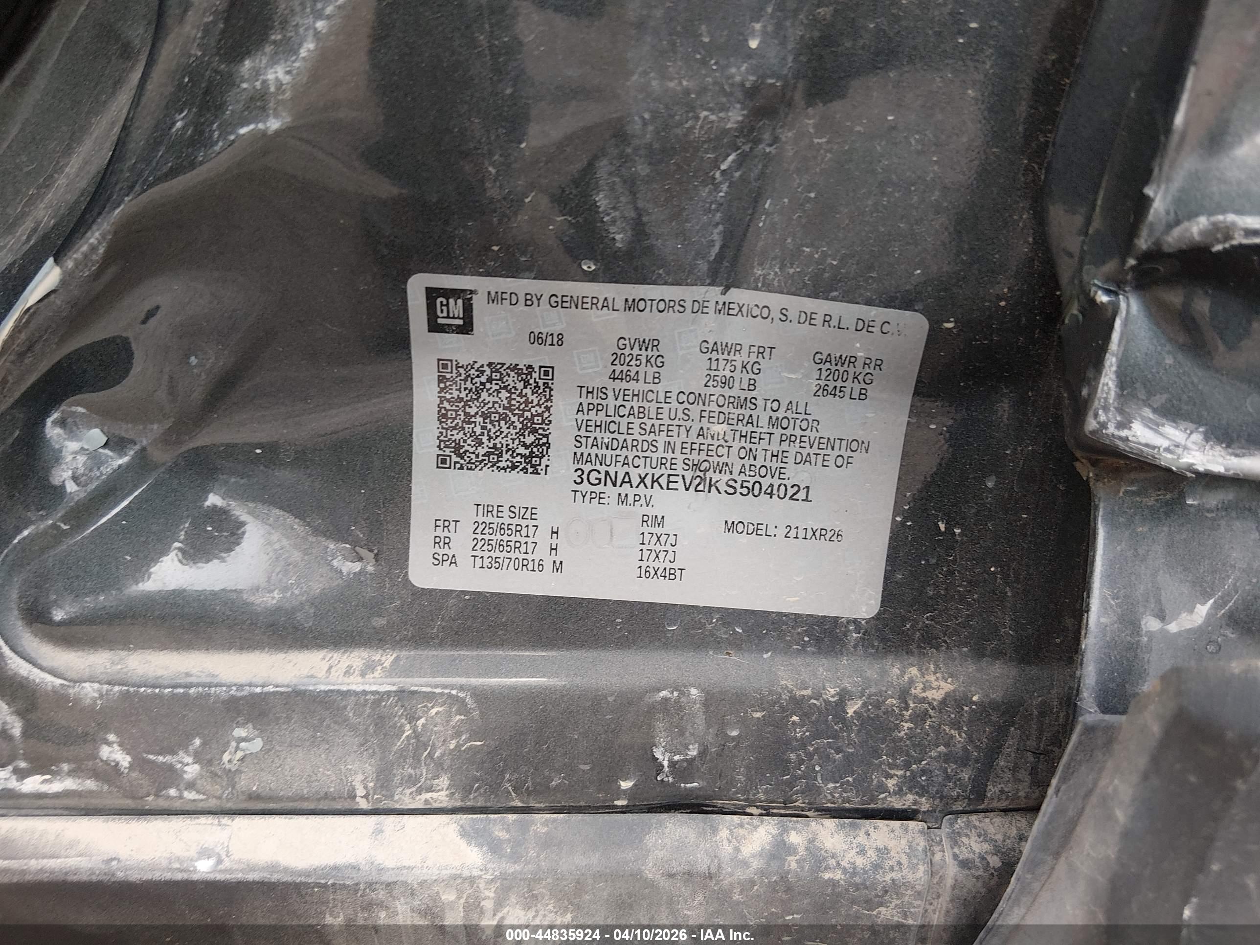 CHEVROLET EQUINOX image 9