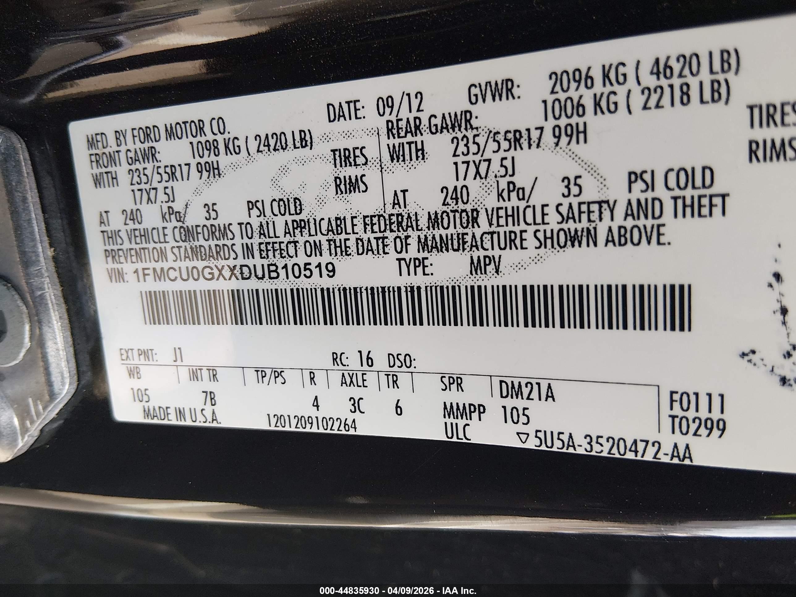 FORD ESCAPE image 9