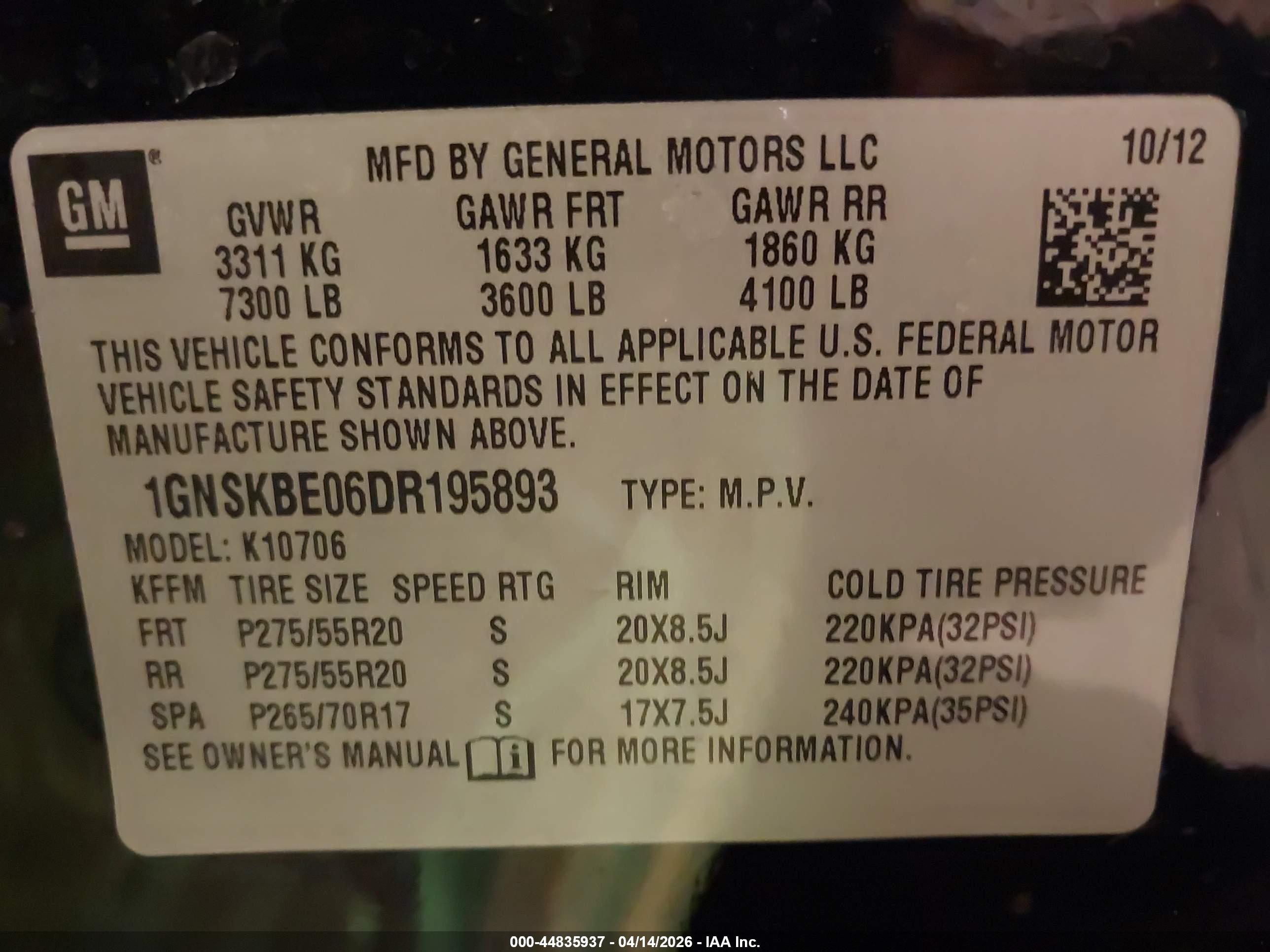 CHEVROLET TAHOE image 9