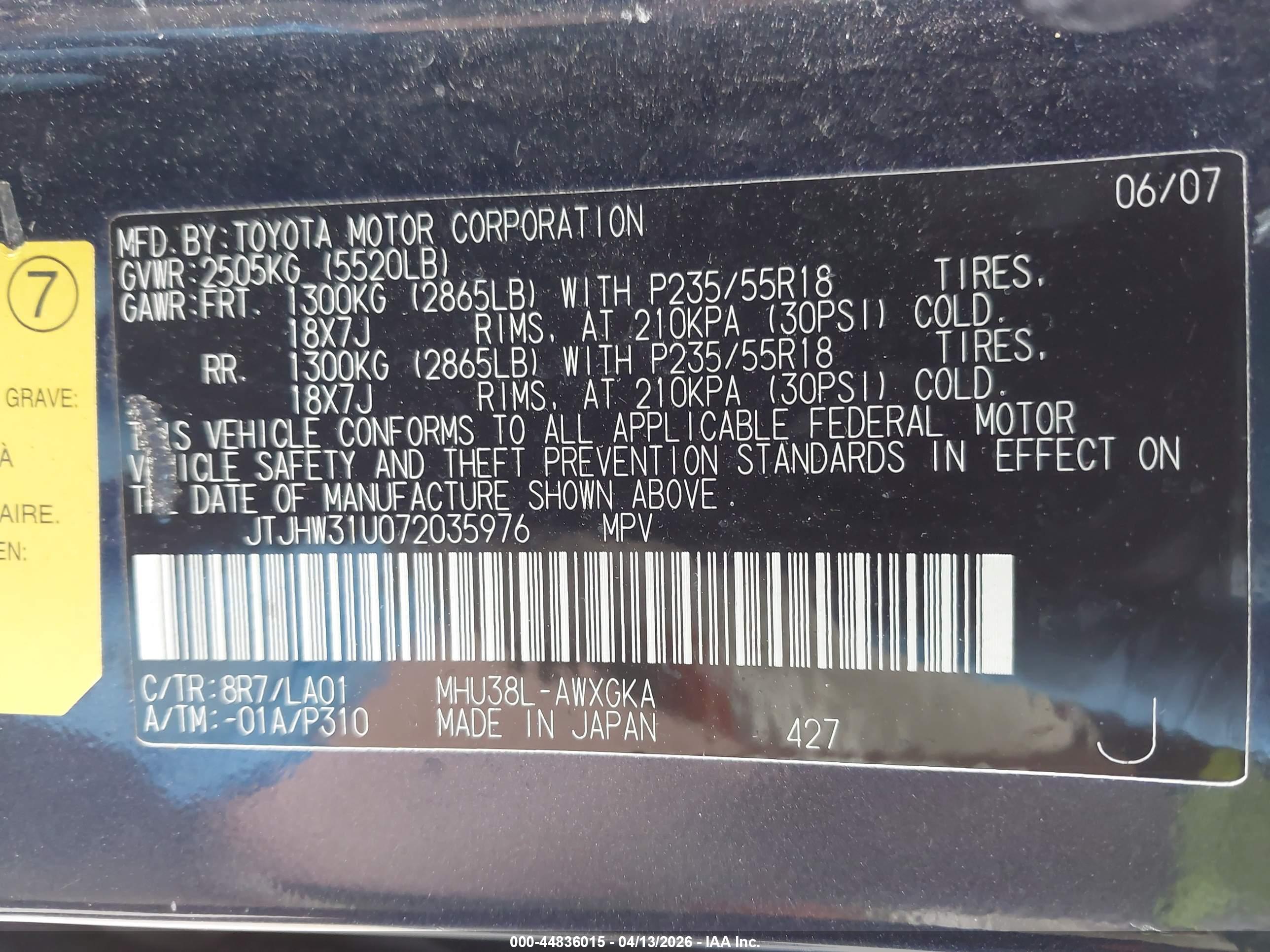 LEXUS RX image 9
