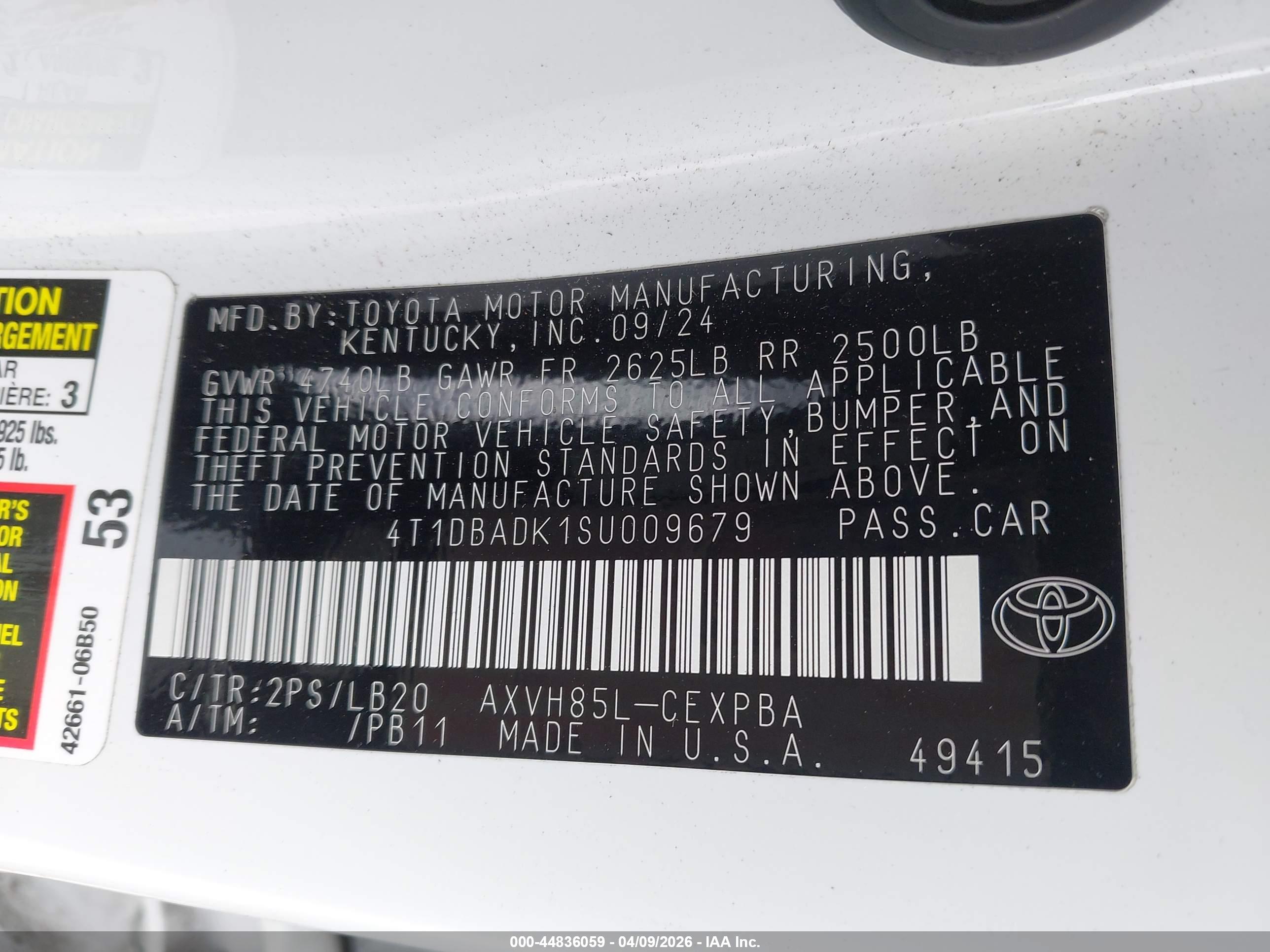 TOYOTA CAMRY image 9