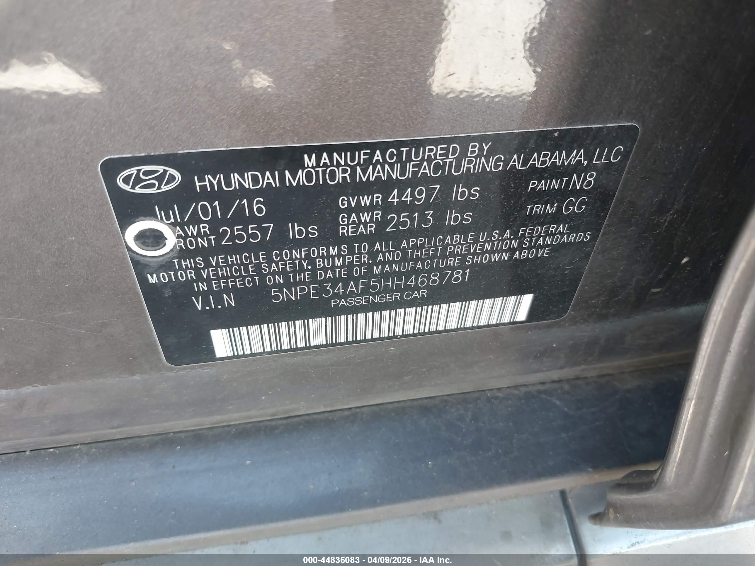 HYUNDAI SONATA image 9