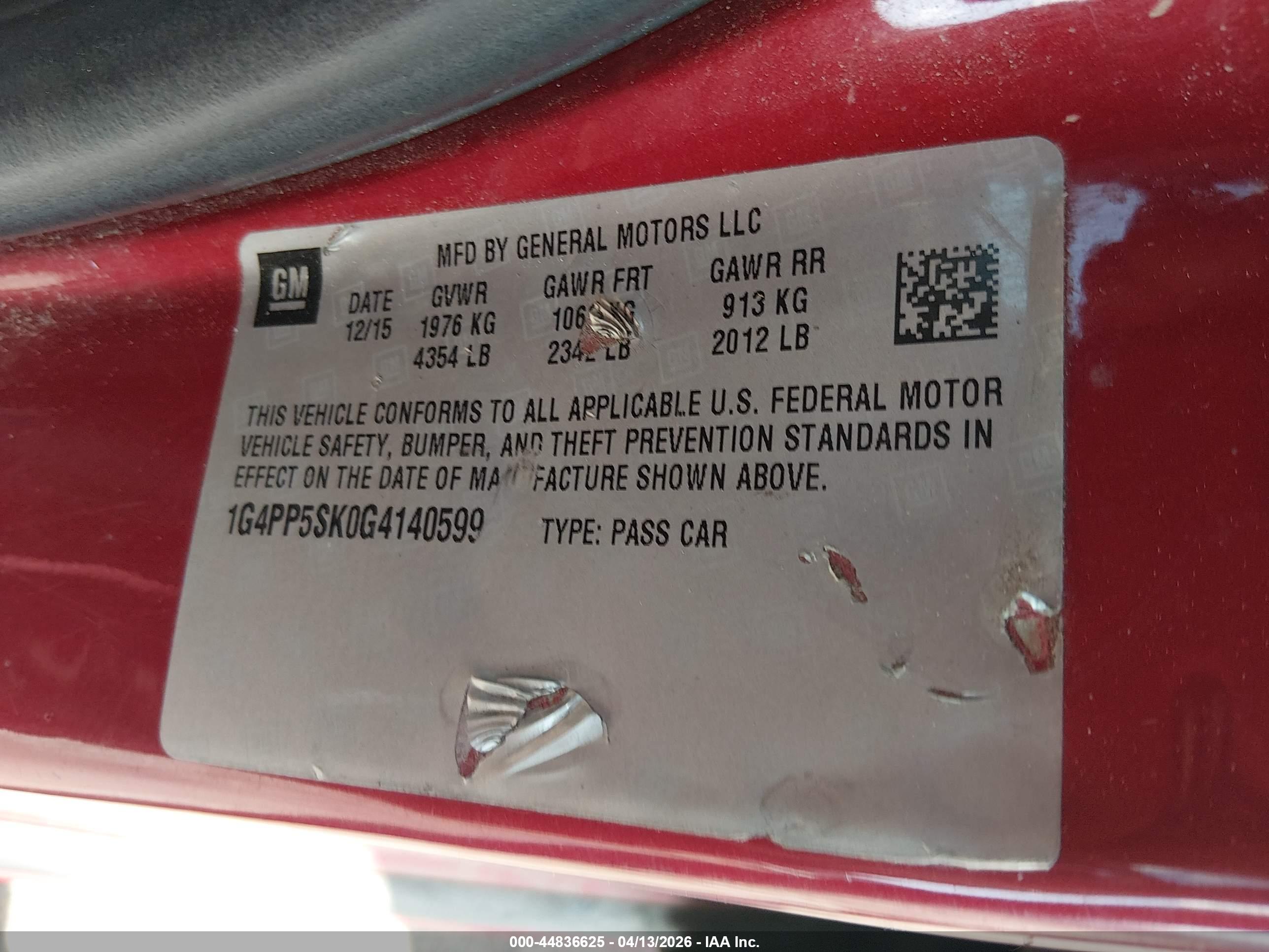 BUICK VERANO image 9