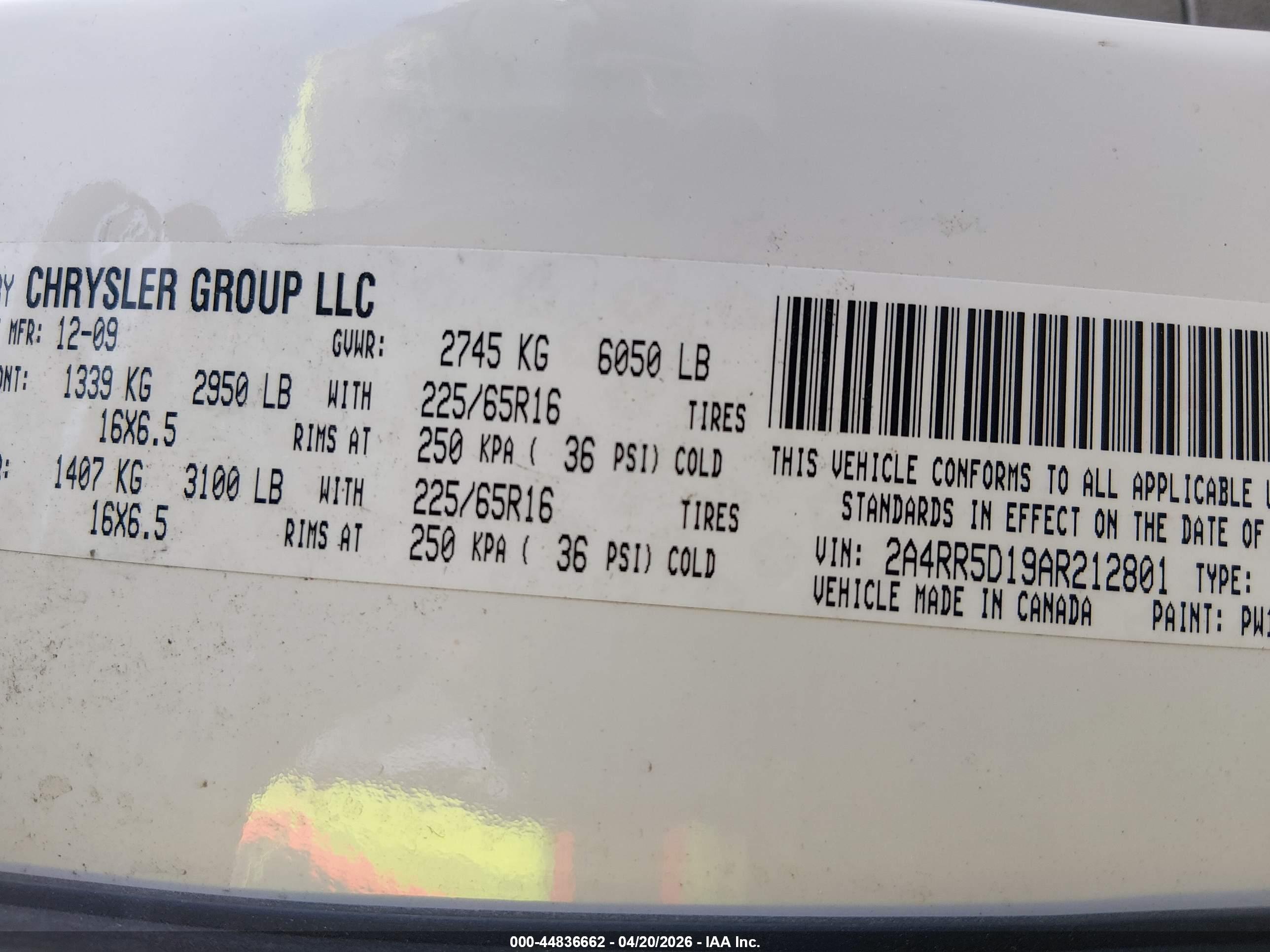CHRYSLER TOWN image 9