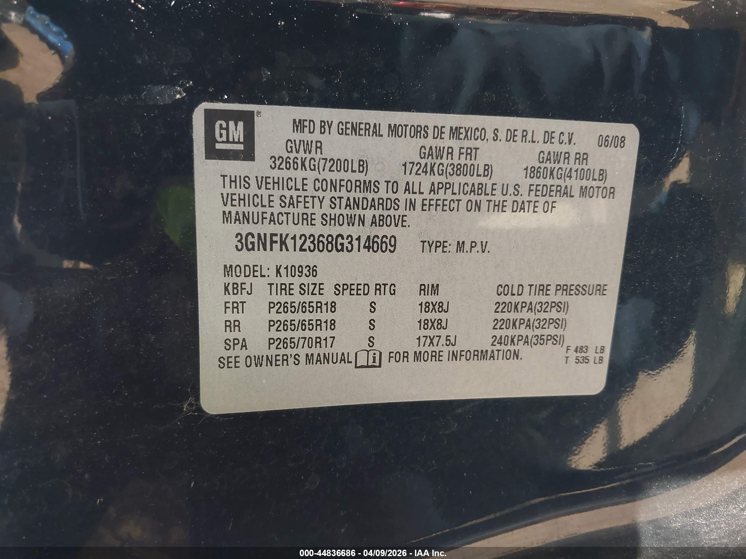 CHEVROLET AVALANCHE image 9
