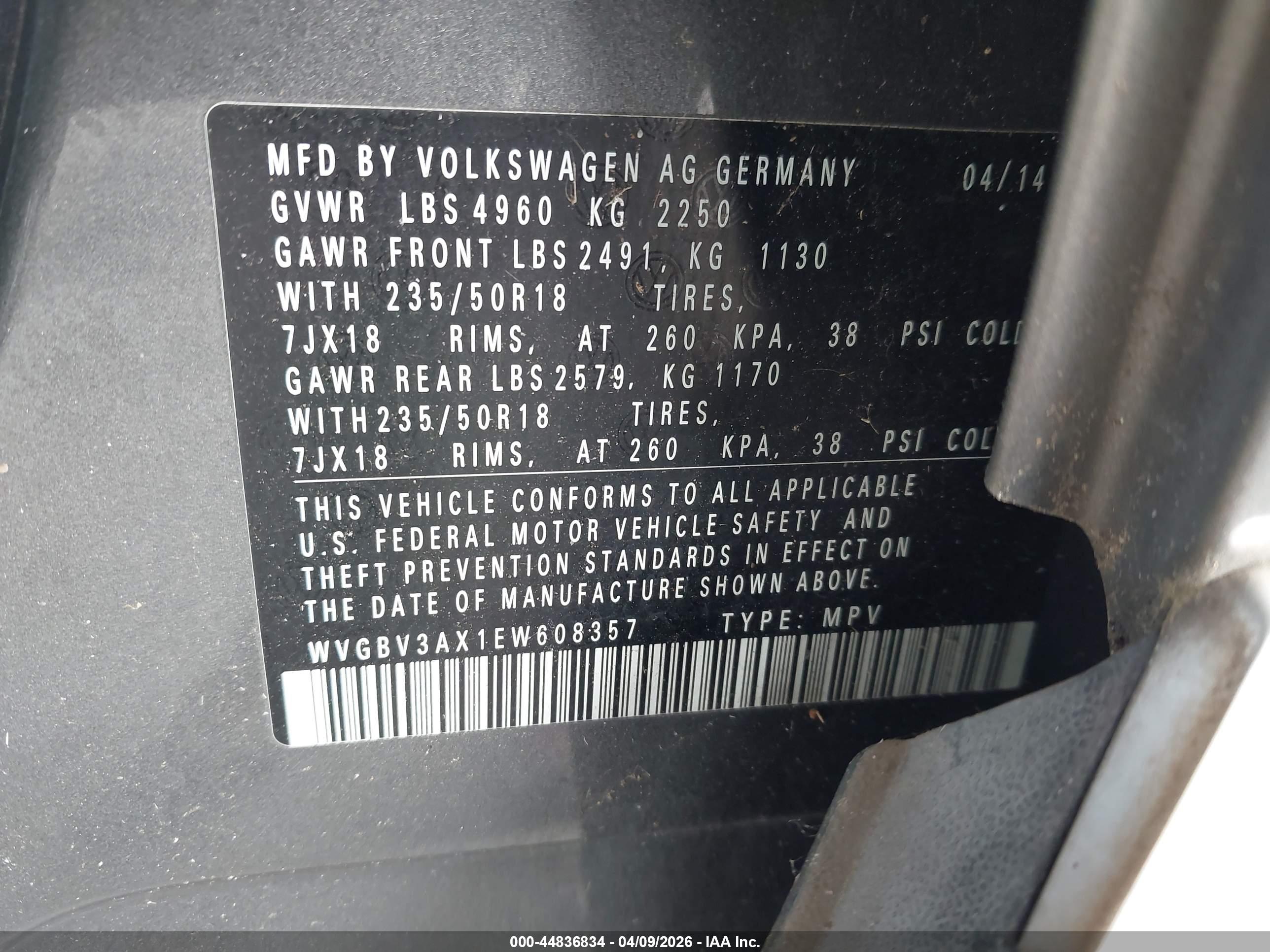 VOLKSWAGEN TIGUAN image 9