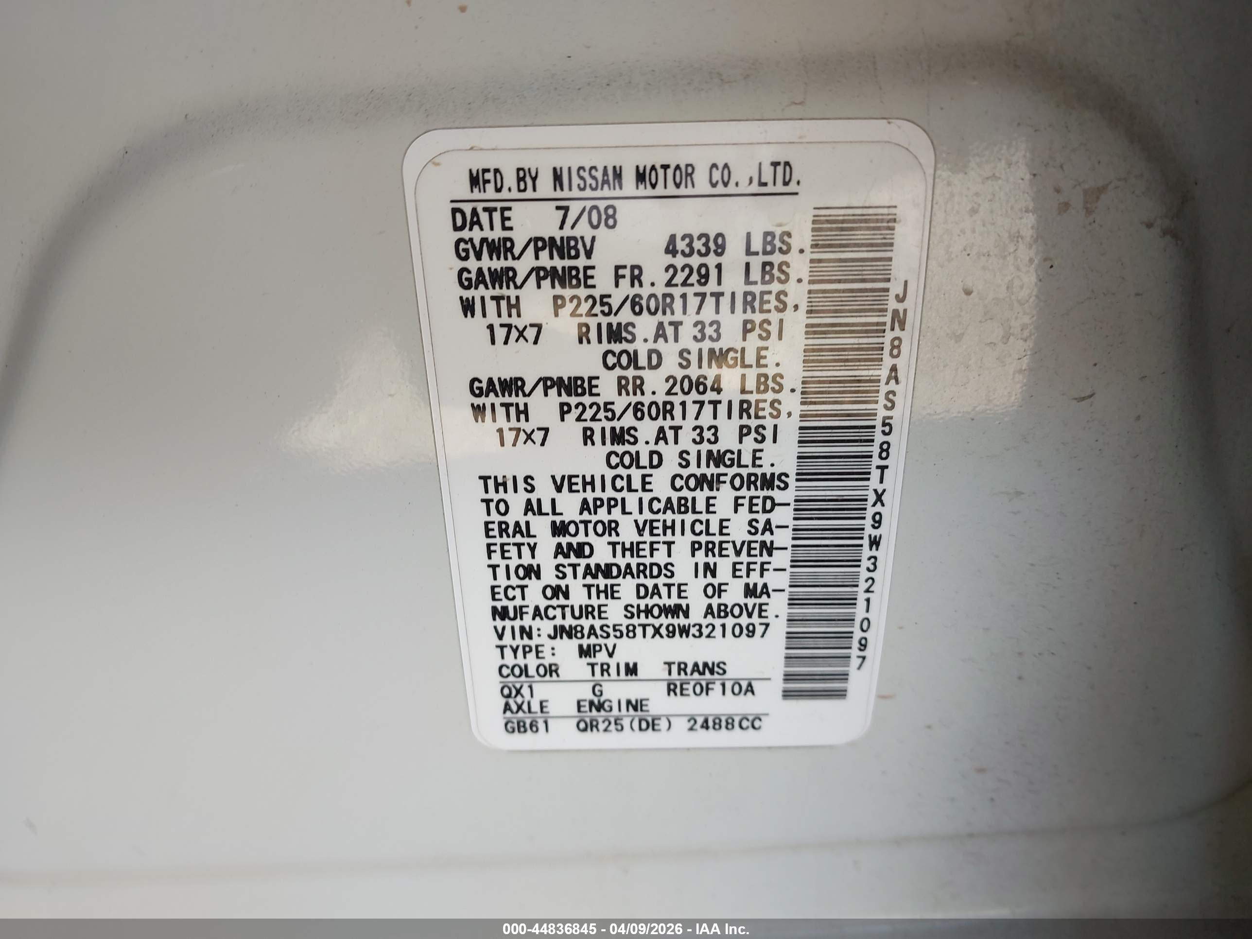 NISSAN ROGUE image 9