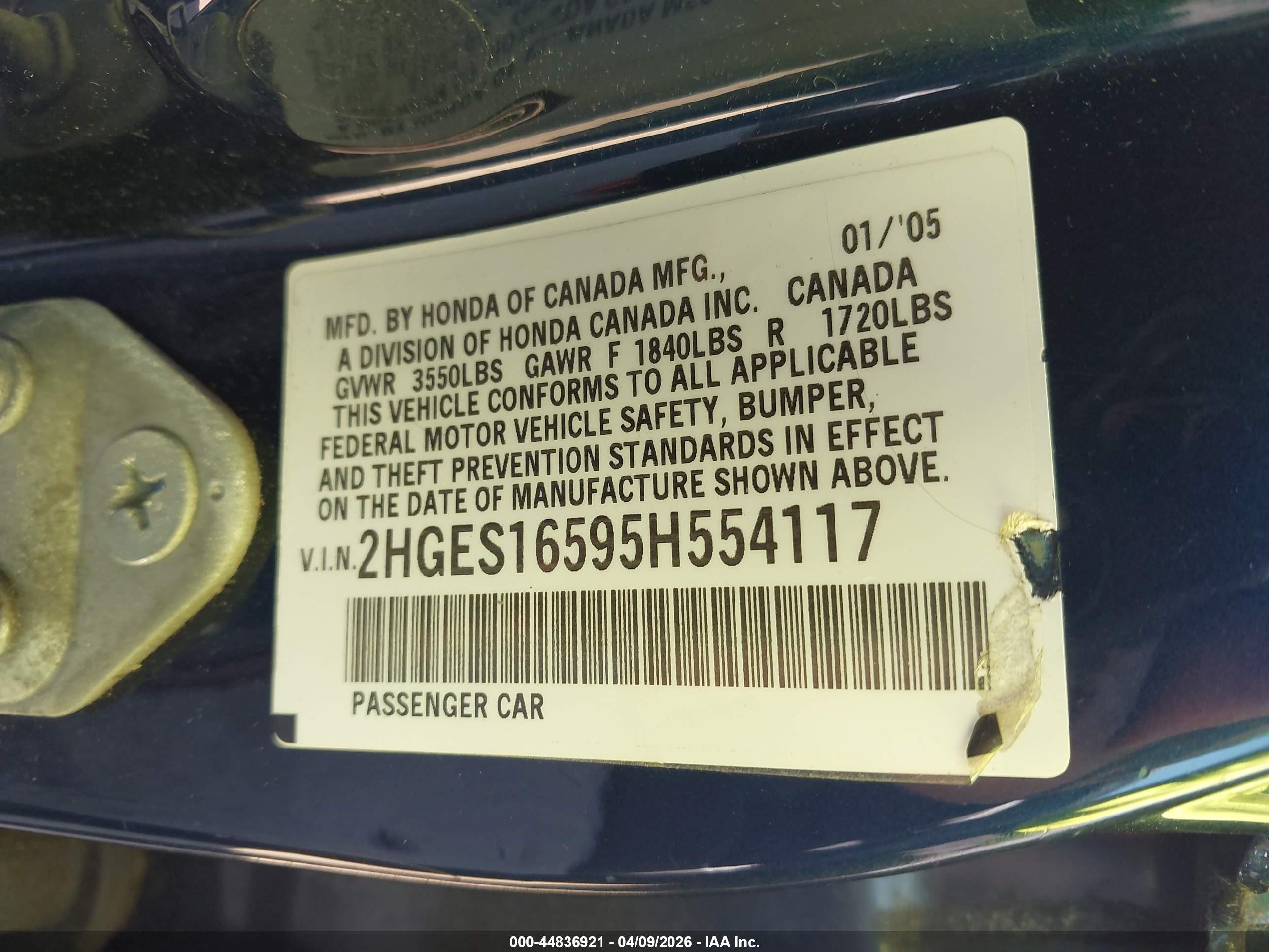 HONDA CIVIC image 9