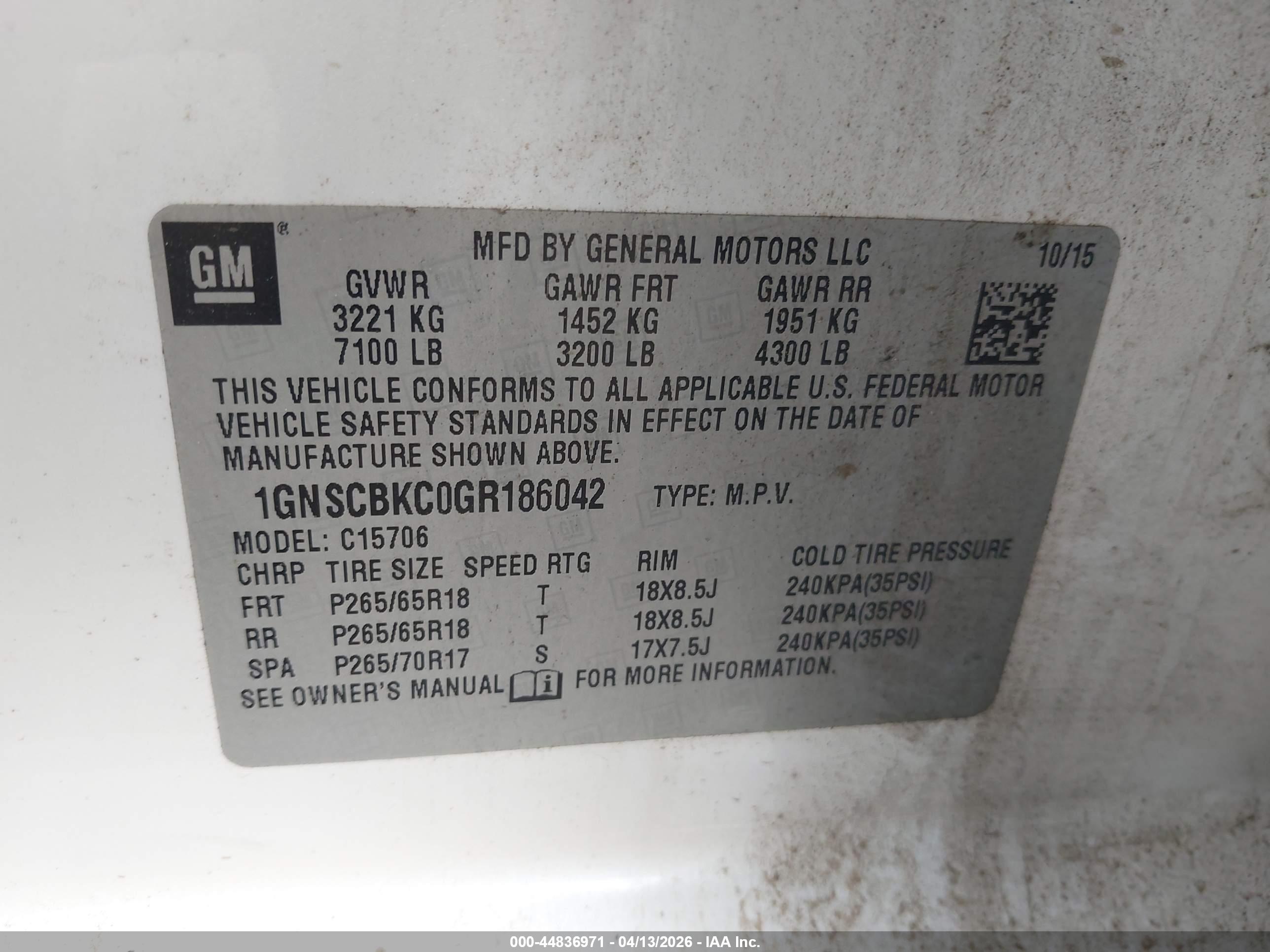 CHEVROLET TAHOE image 9