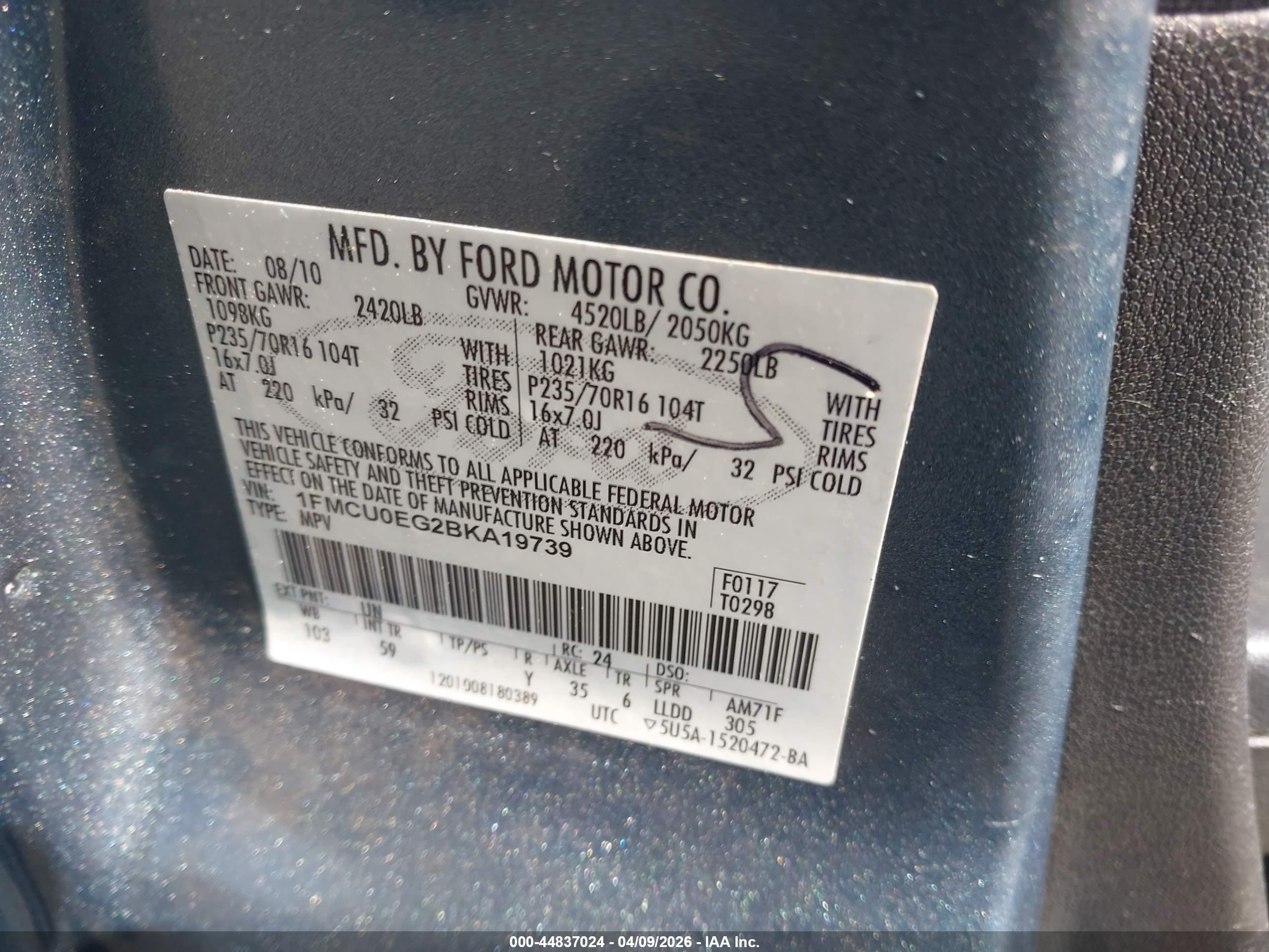 FORD ESCAPE image 9