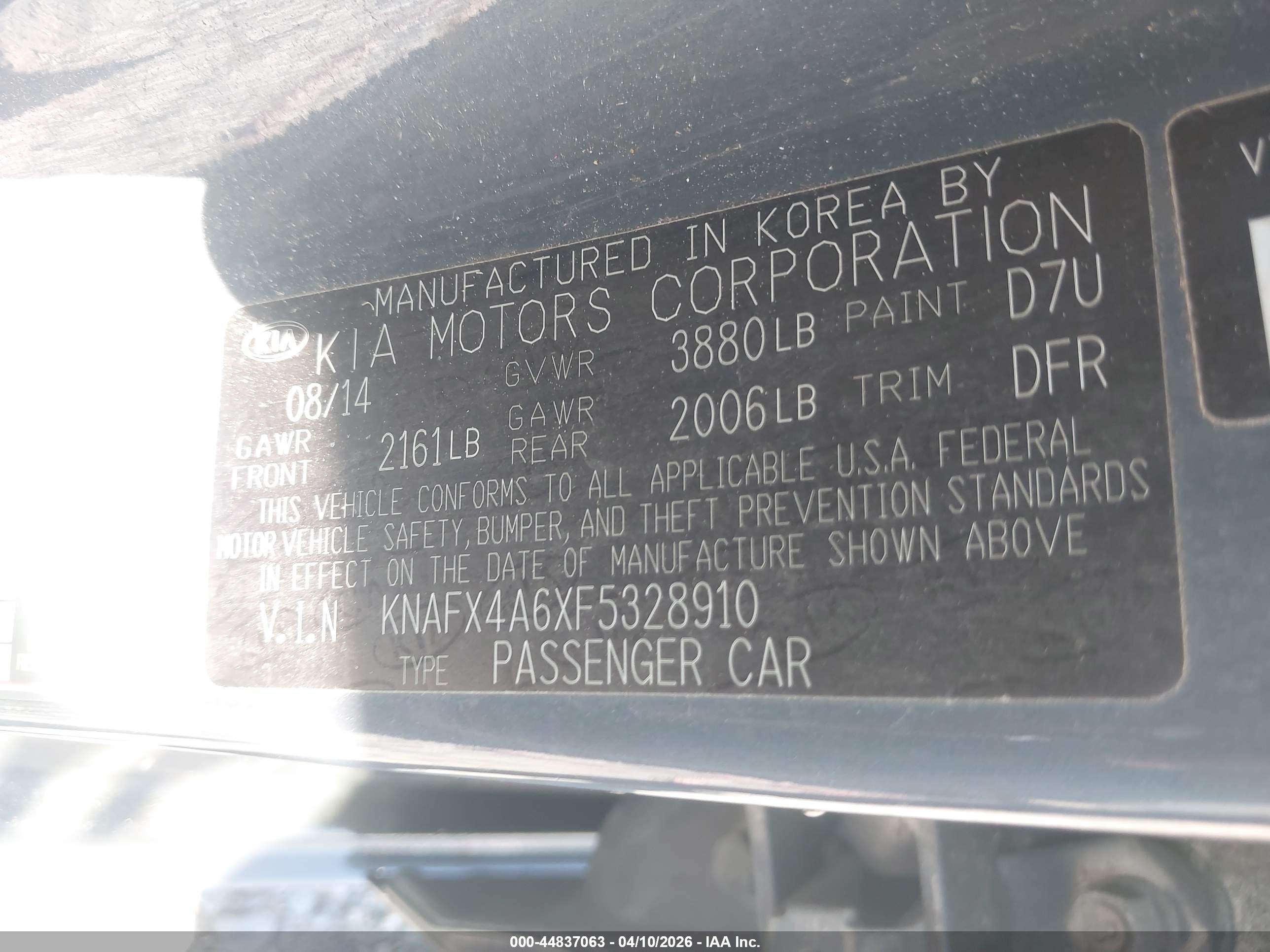 KIA FORTE image 9