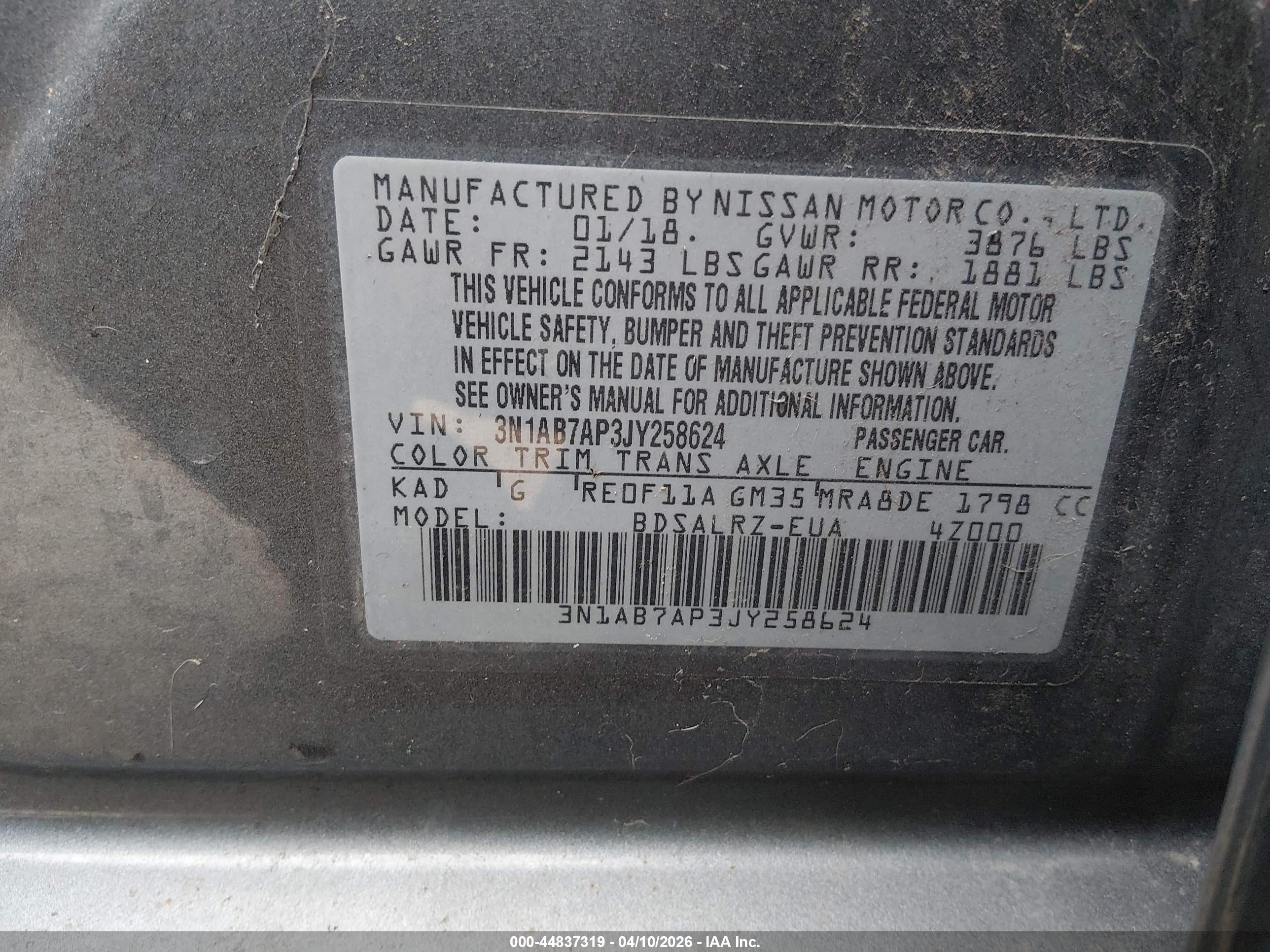 NISSAN SENTRA image 9