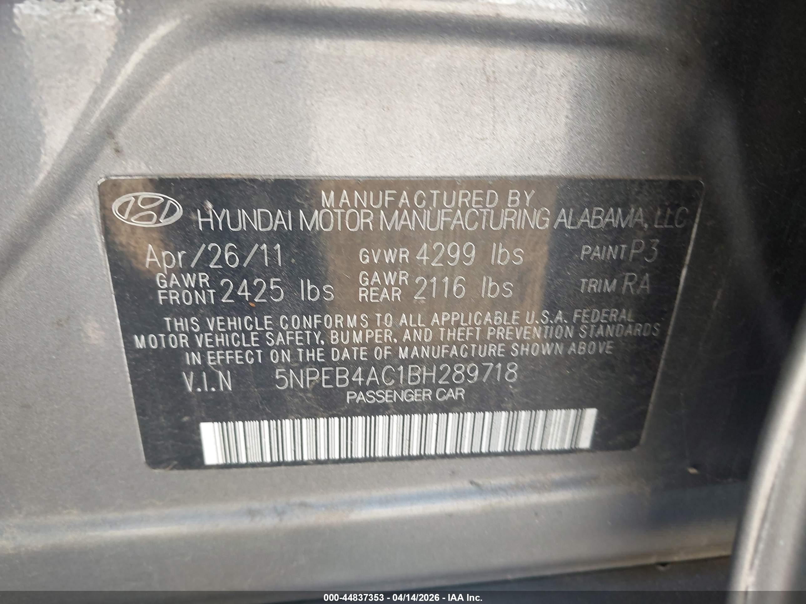 HYUNDAI SONATA image 9