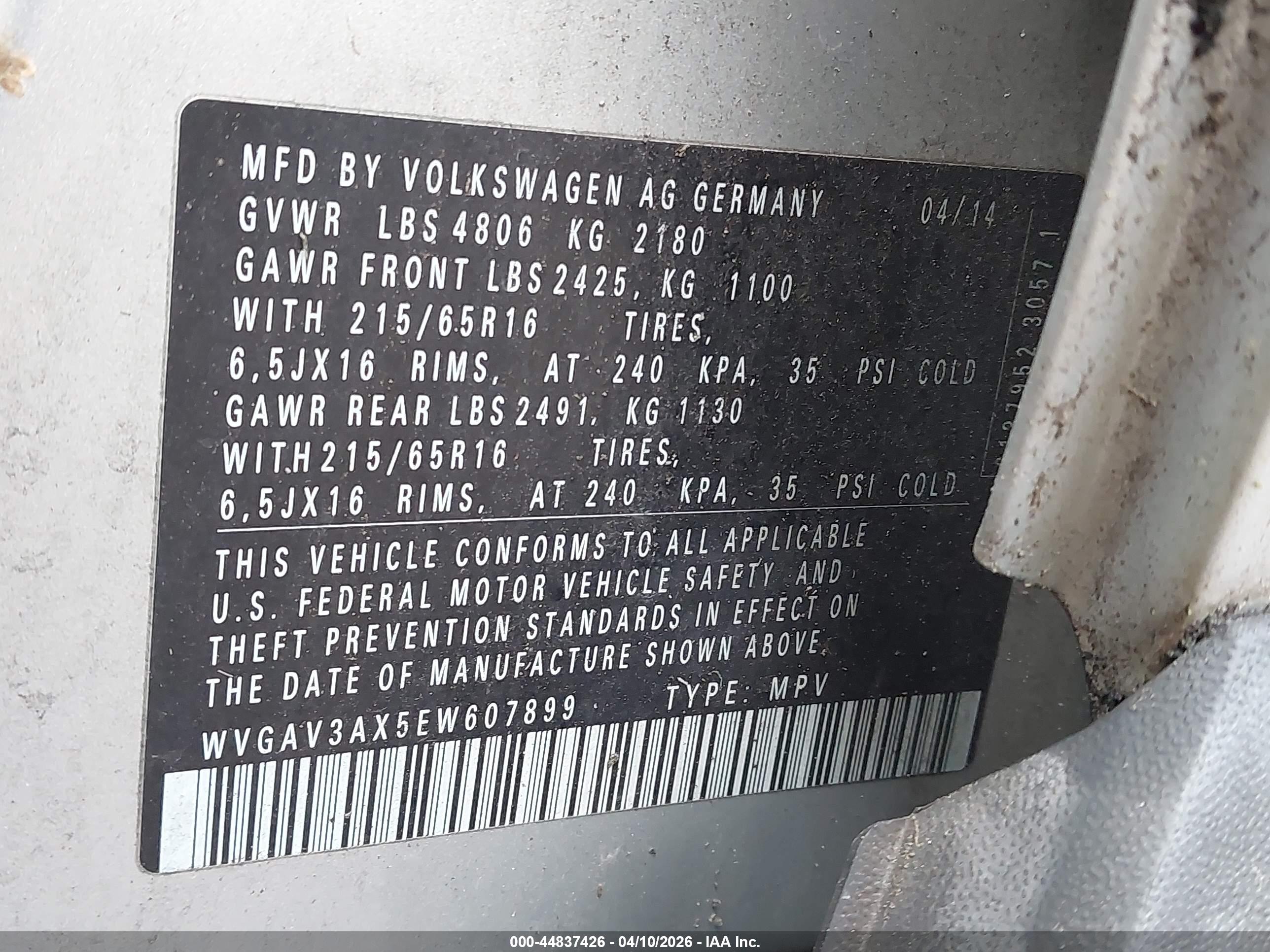 VOLKSWAGEN TIGUAN image 9