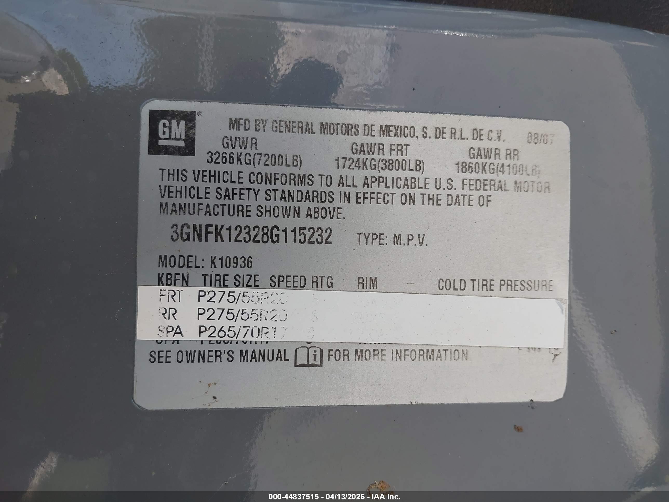 CHEVROLET AVALANCHE image 9