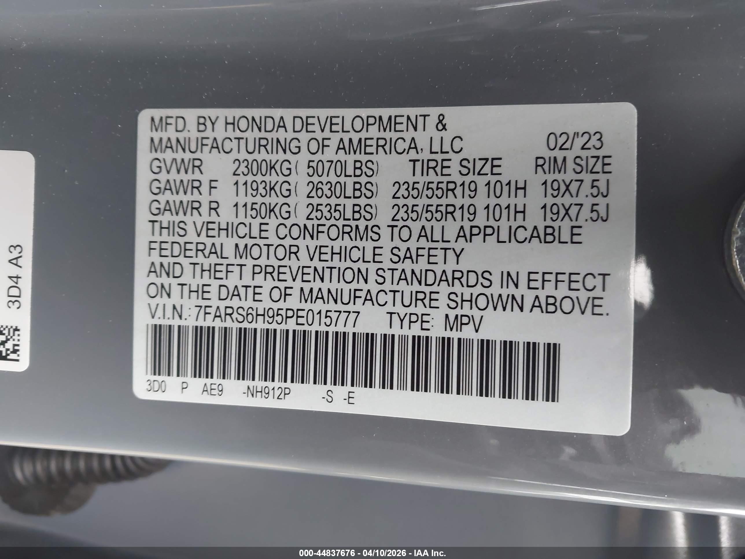 HONDA CR-V image 9