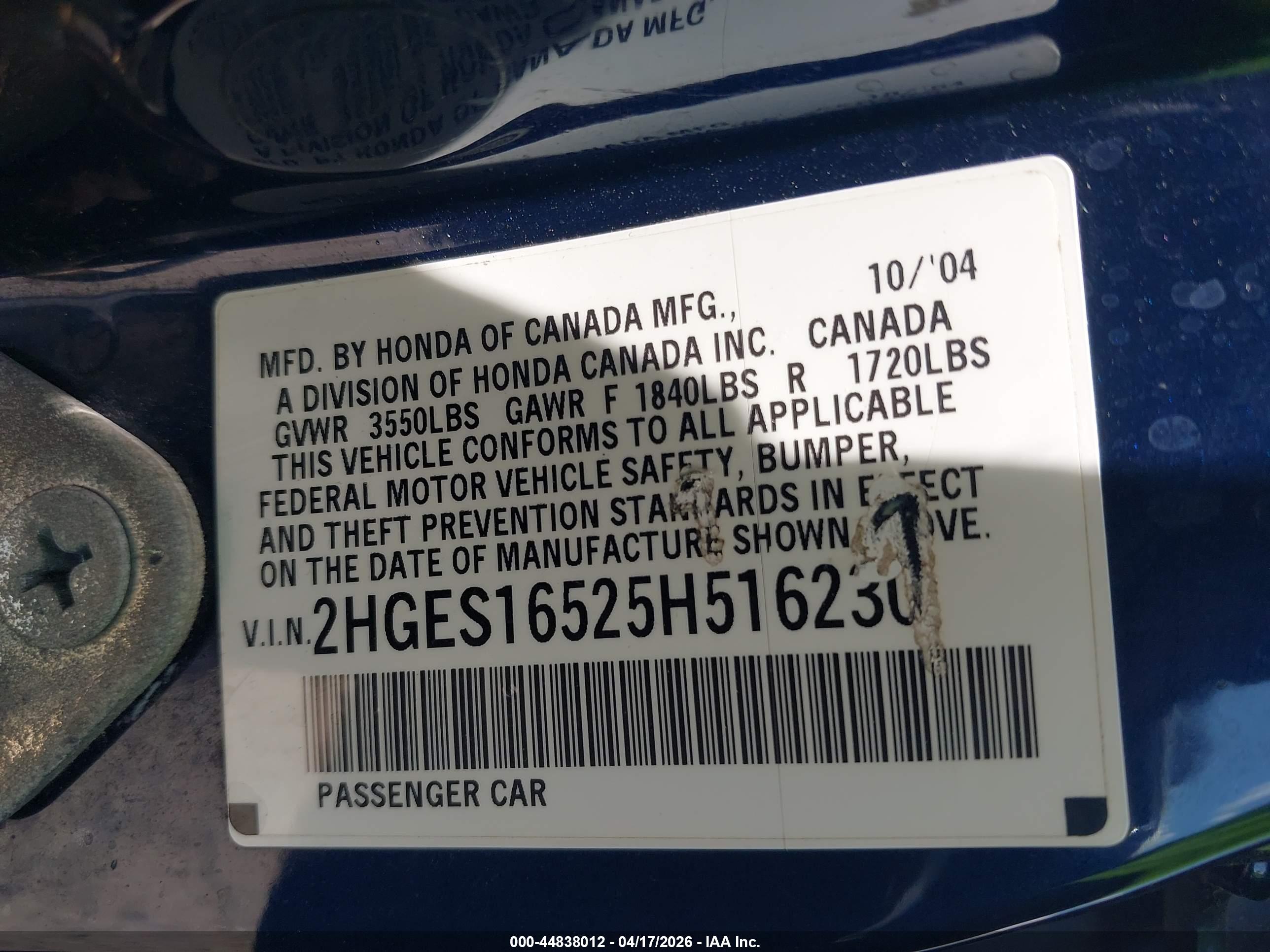 HONDA CIVIC image 9