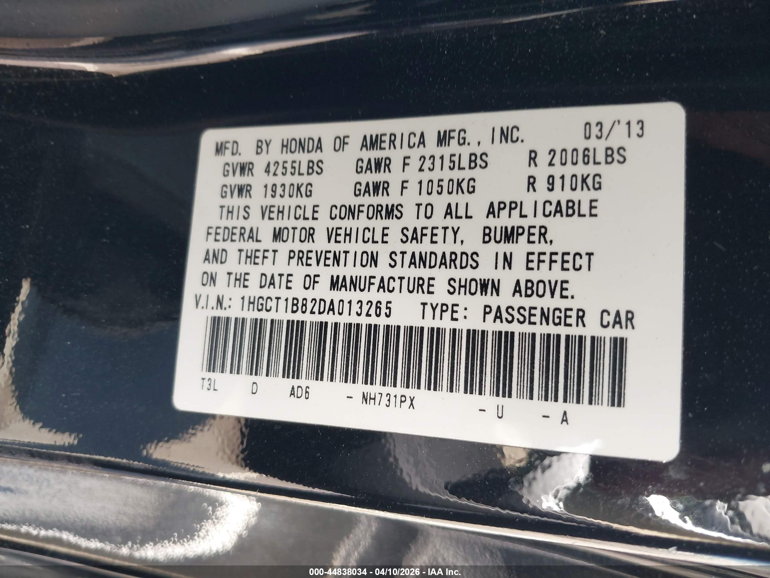 HONDA ACCORD image 9