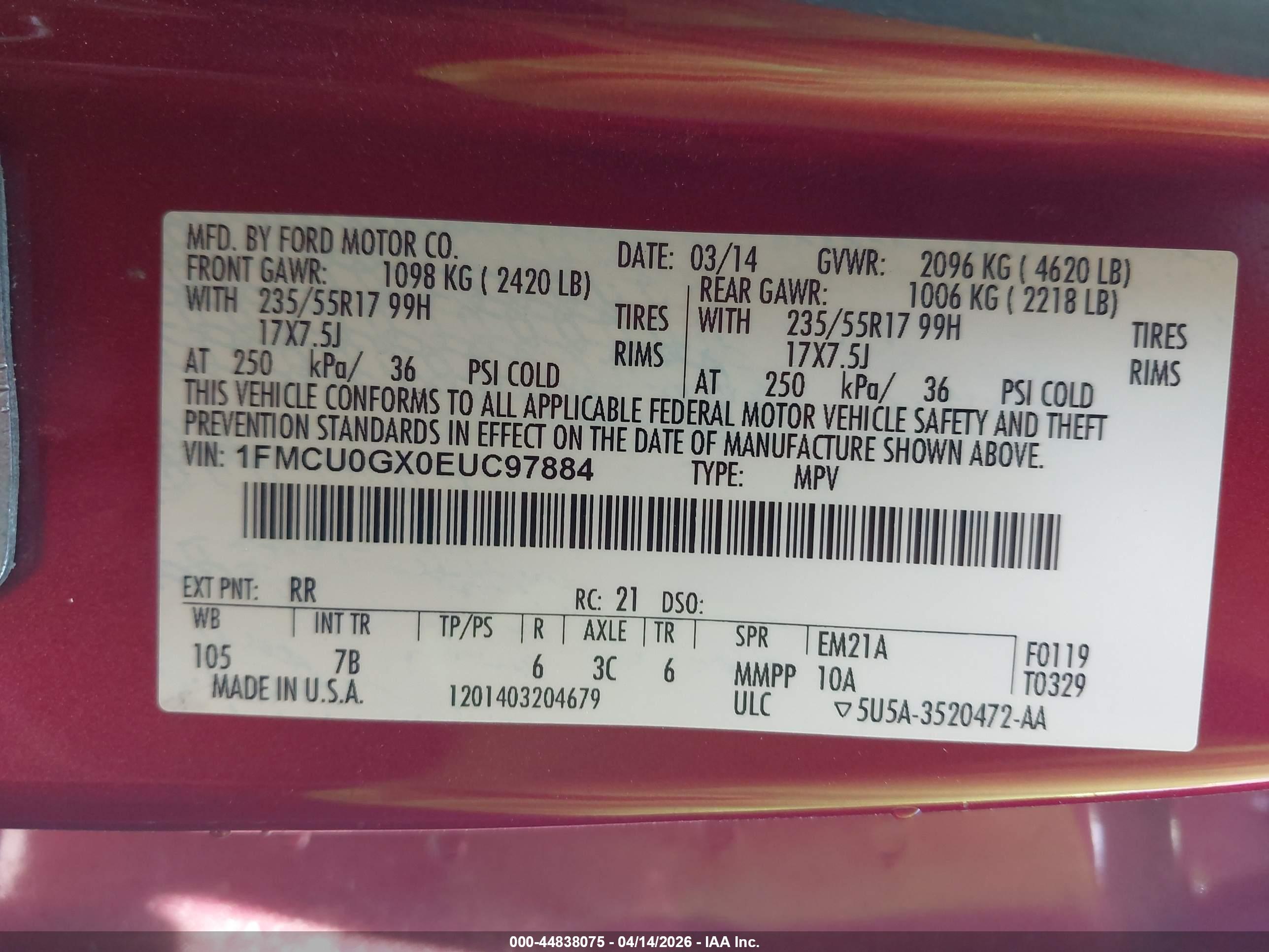 FORD ESCAPE image 9