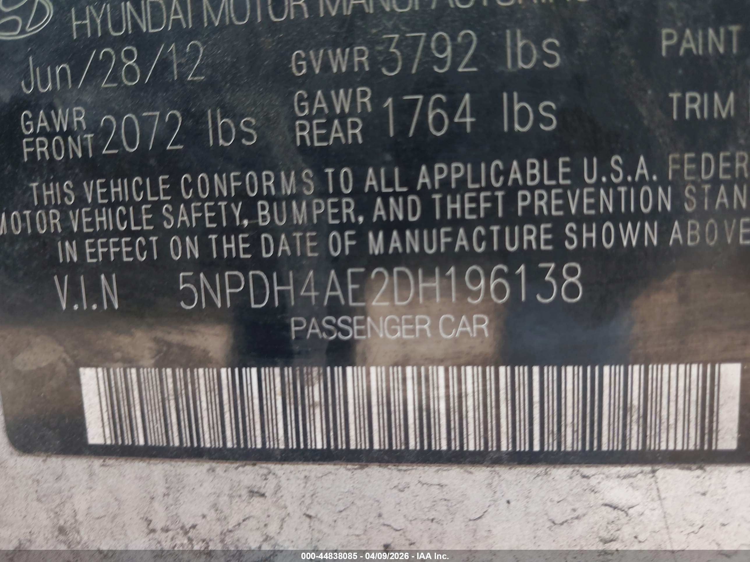 HYUNDAI ELANTRA image 9