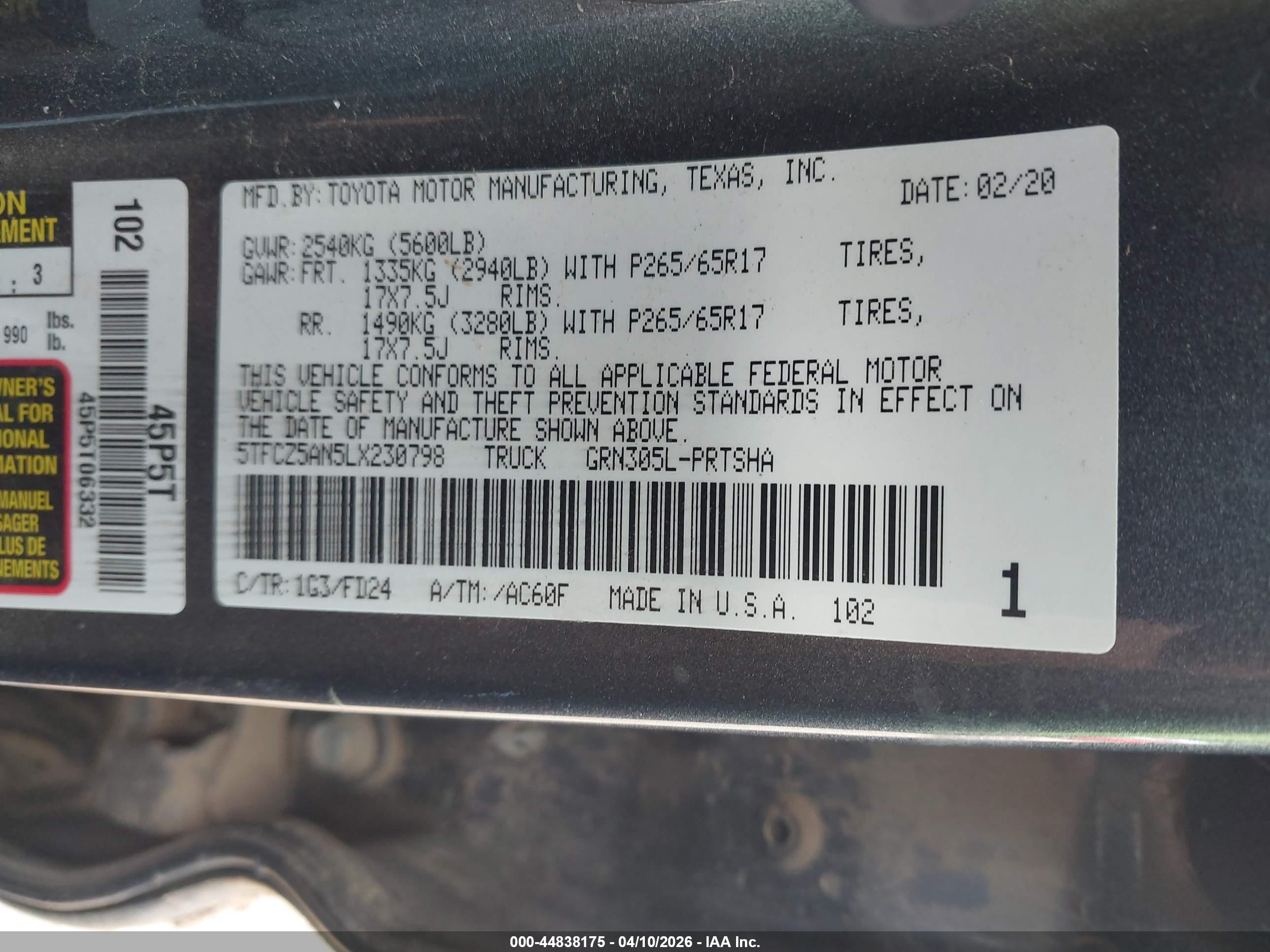 TOYOTA TACOMA image 9