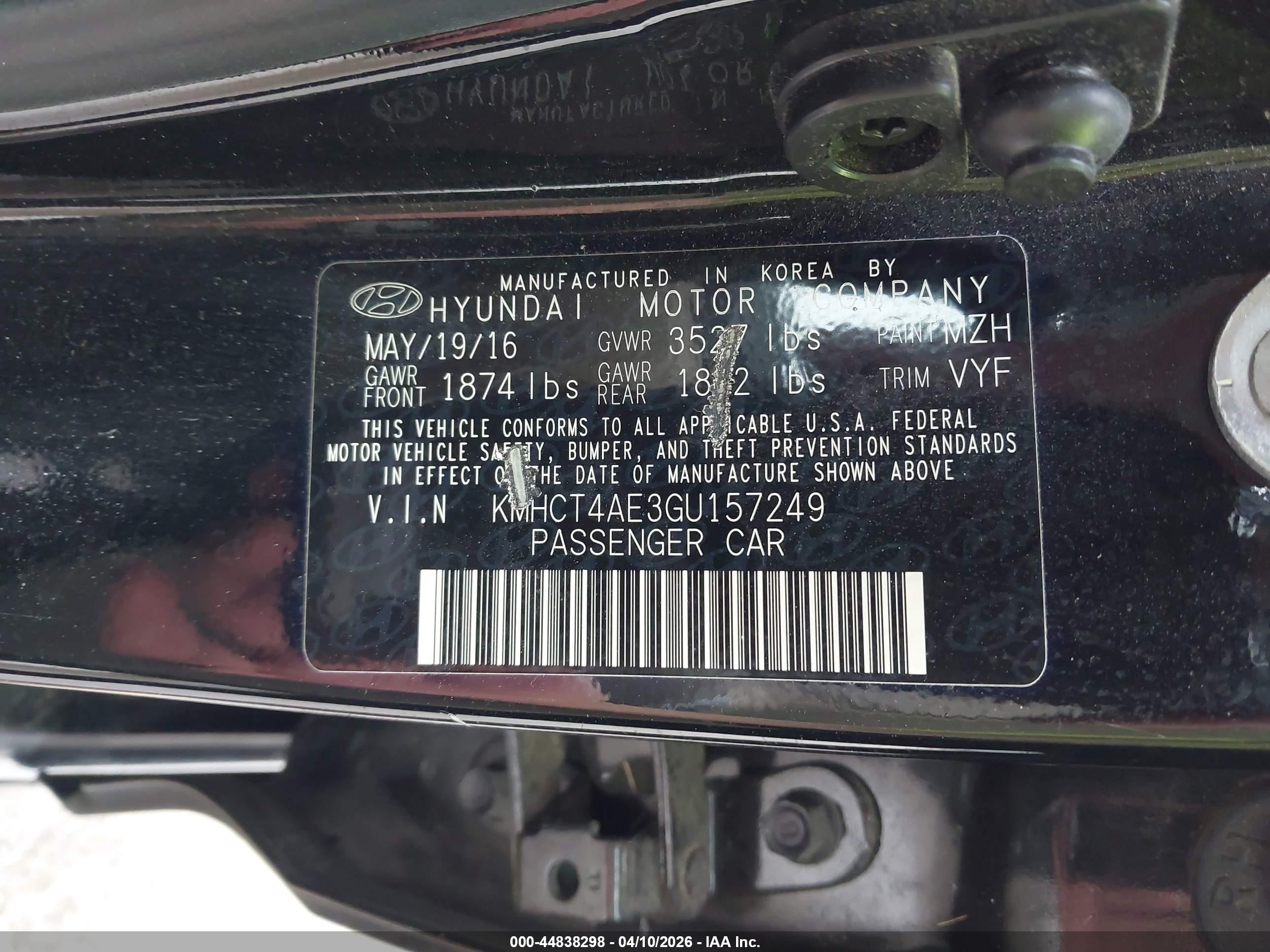 HYUNDAI ACCENT image 9