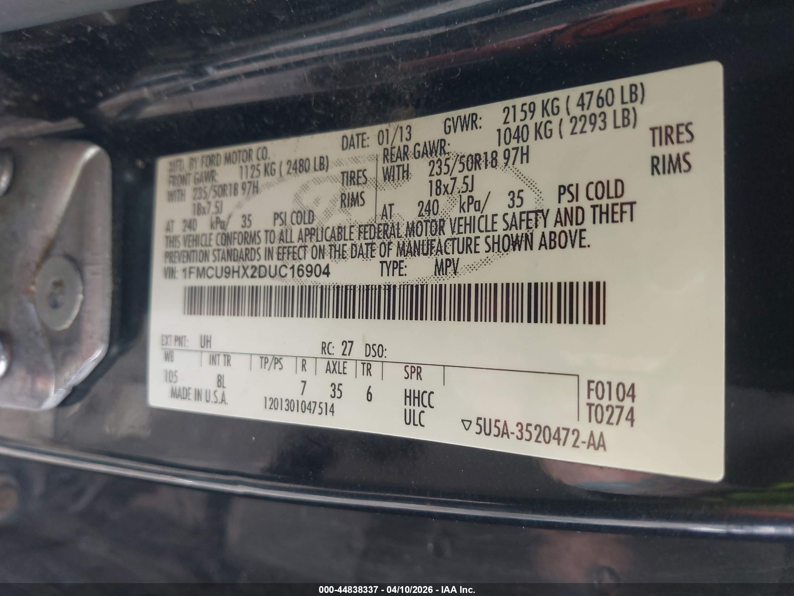 FORD ESCAPE image 9