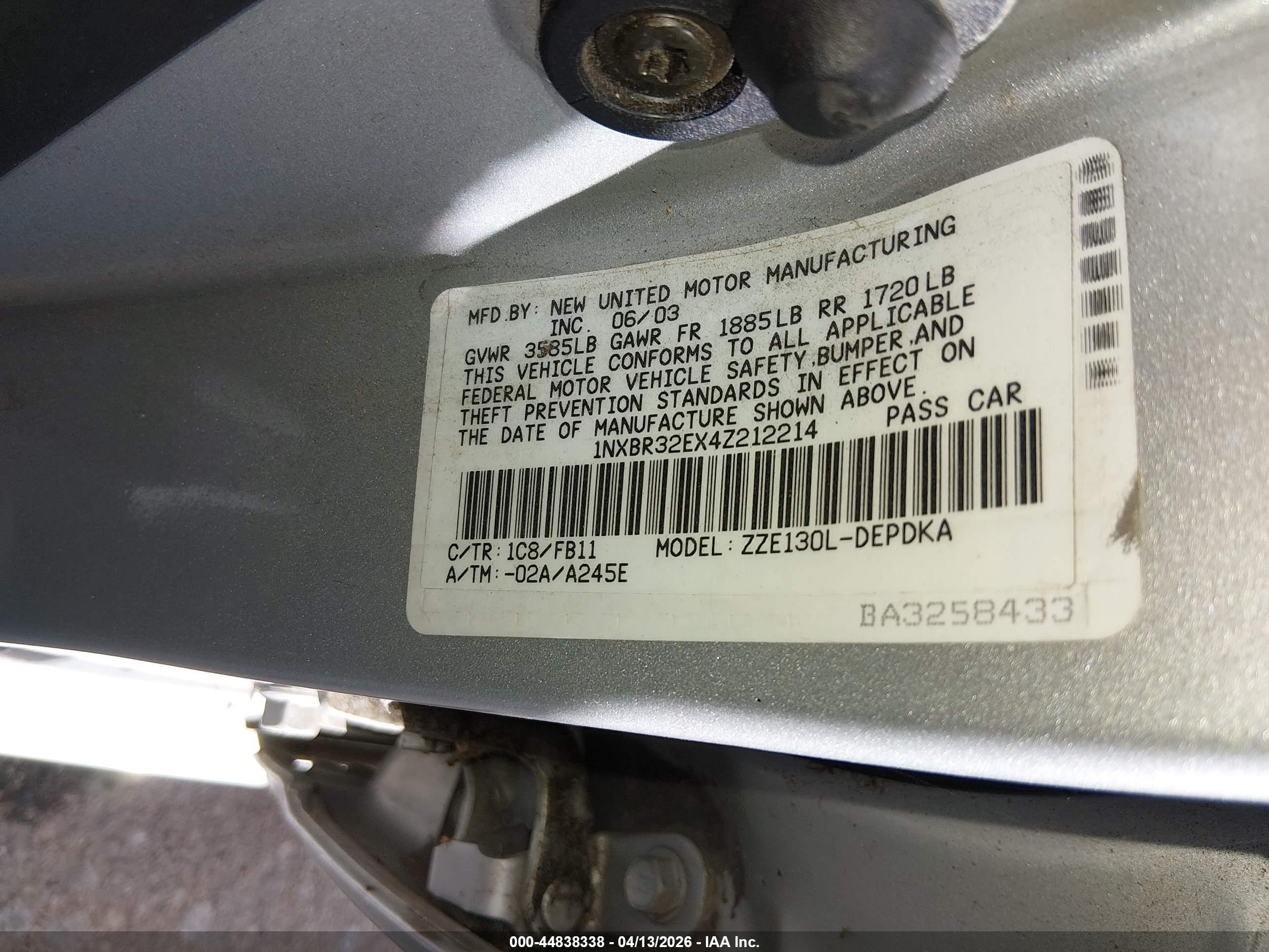 TOYOTA COROLLA image 9