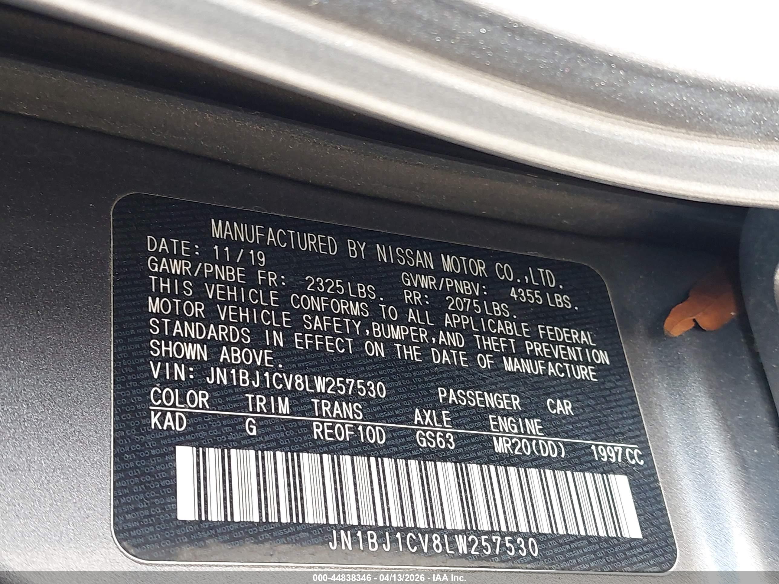 NISSAN ROGUE image 9