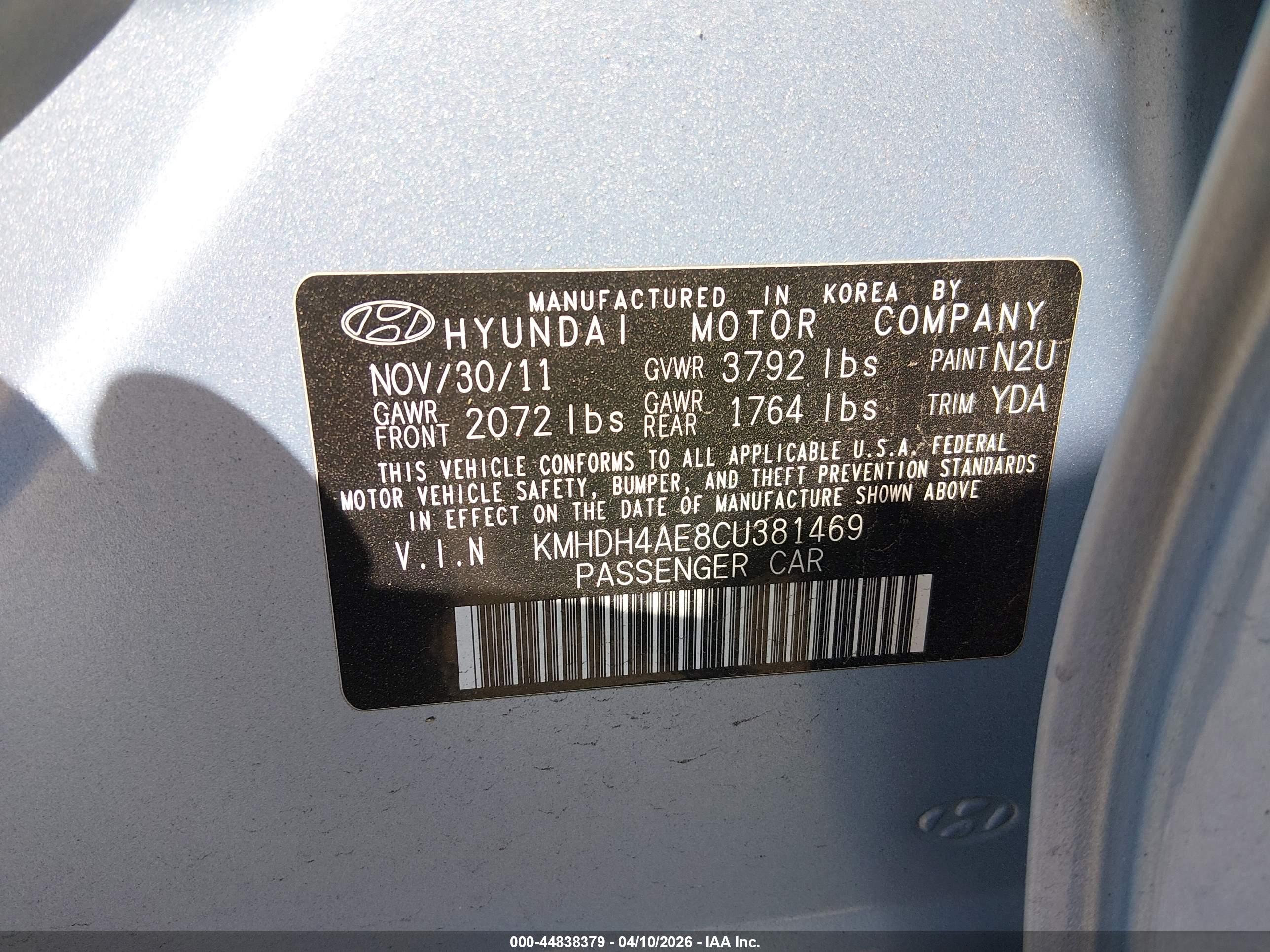 HYUNDAI ELANTRA image 9