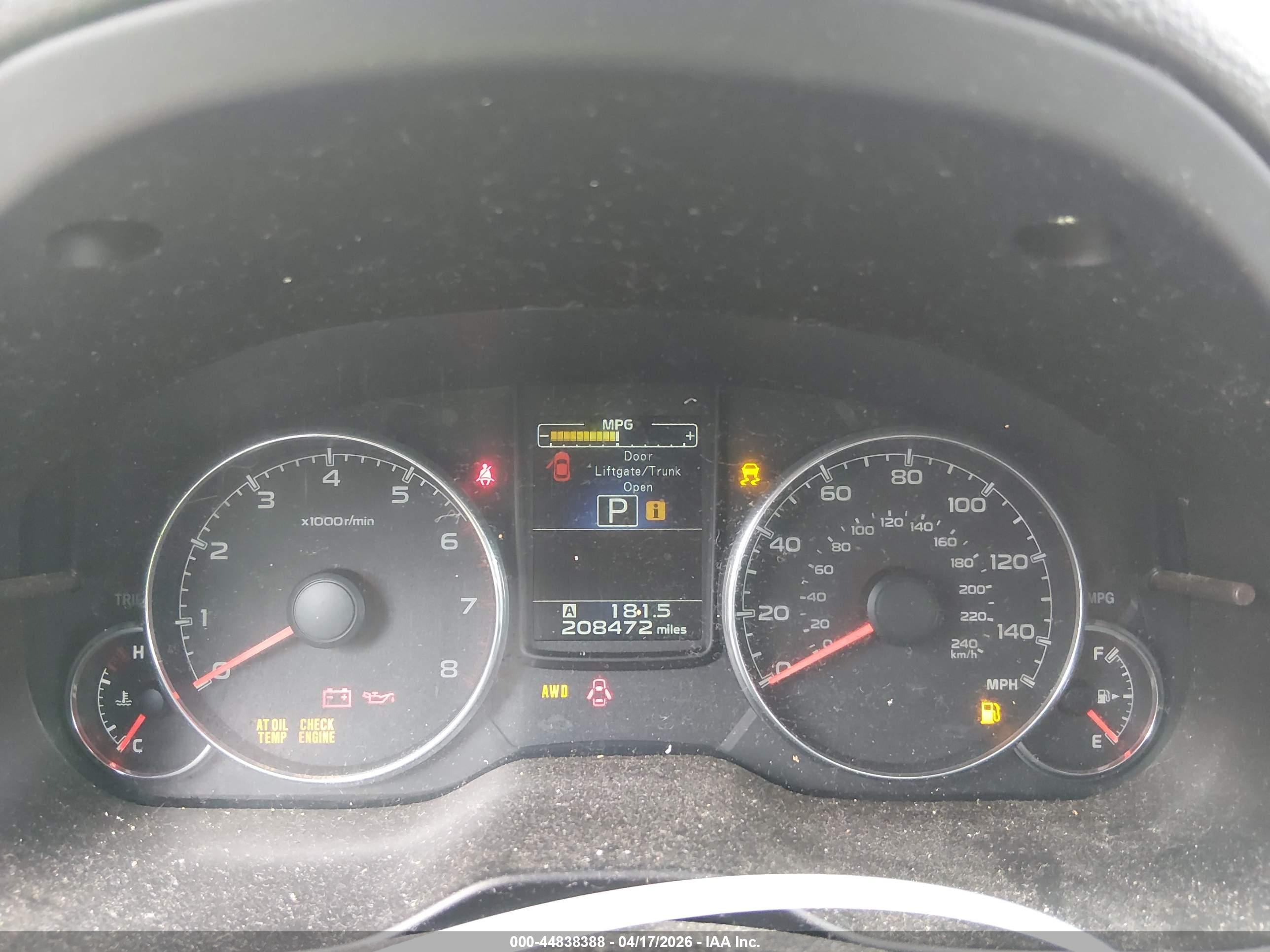 SUBARU OUTBACK image 7